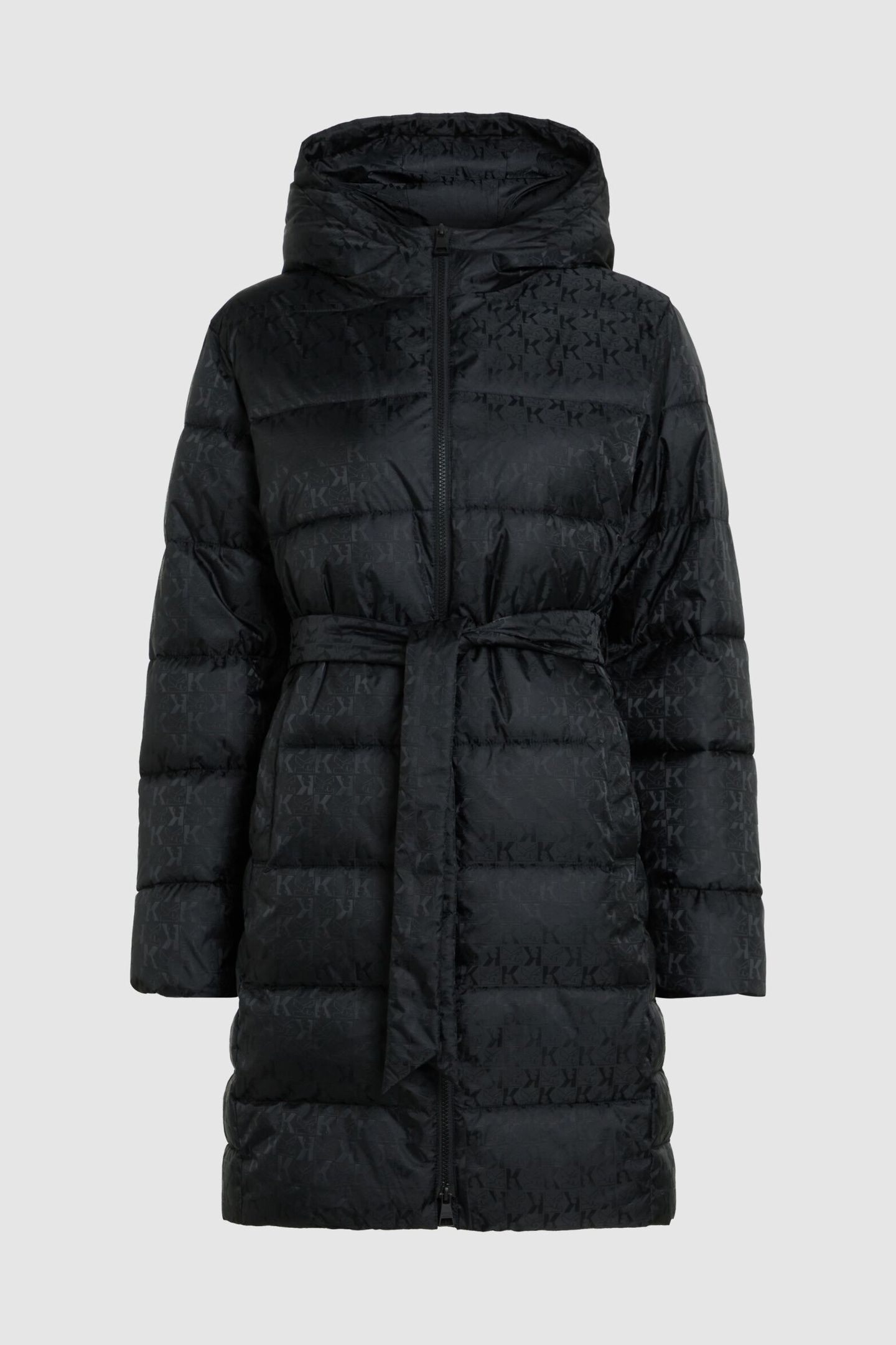 JACQUARD PUFFER BLACK 1