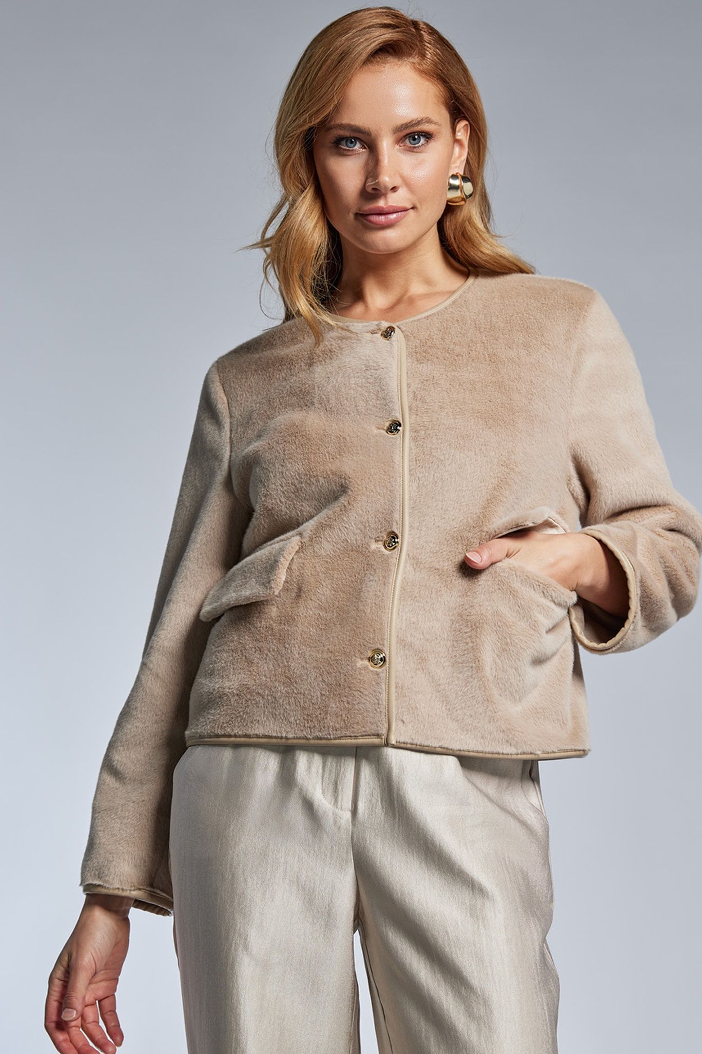 LOEBA JACKET CHAMPAGNE 1