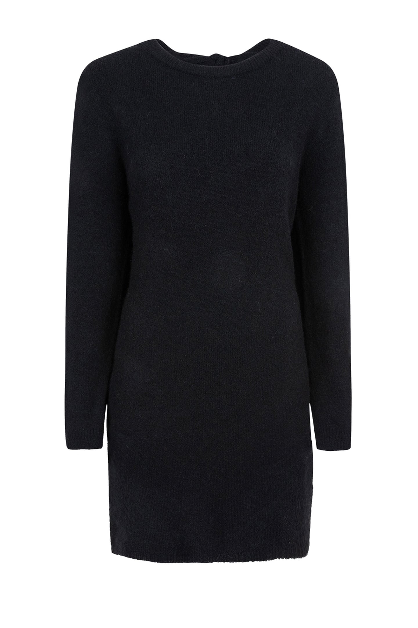DANTE6-SIENNA KNITTED BOW DRESS RAVEN 3