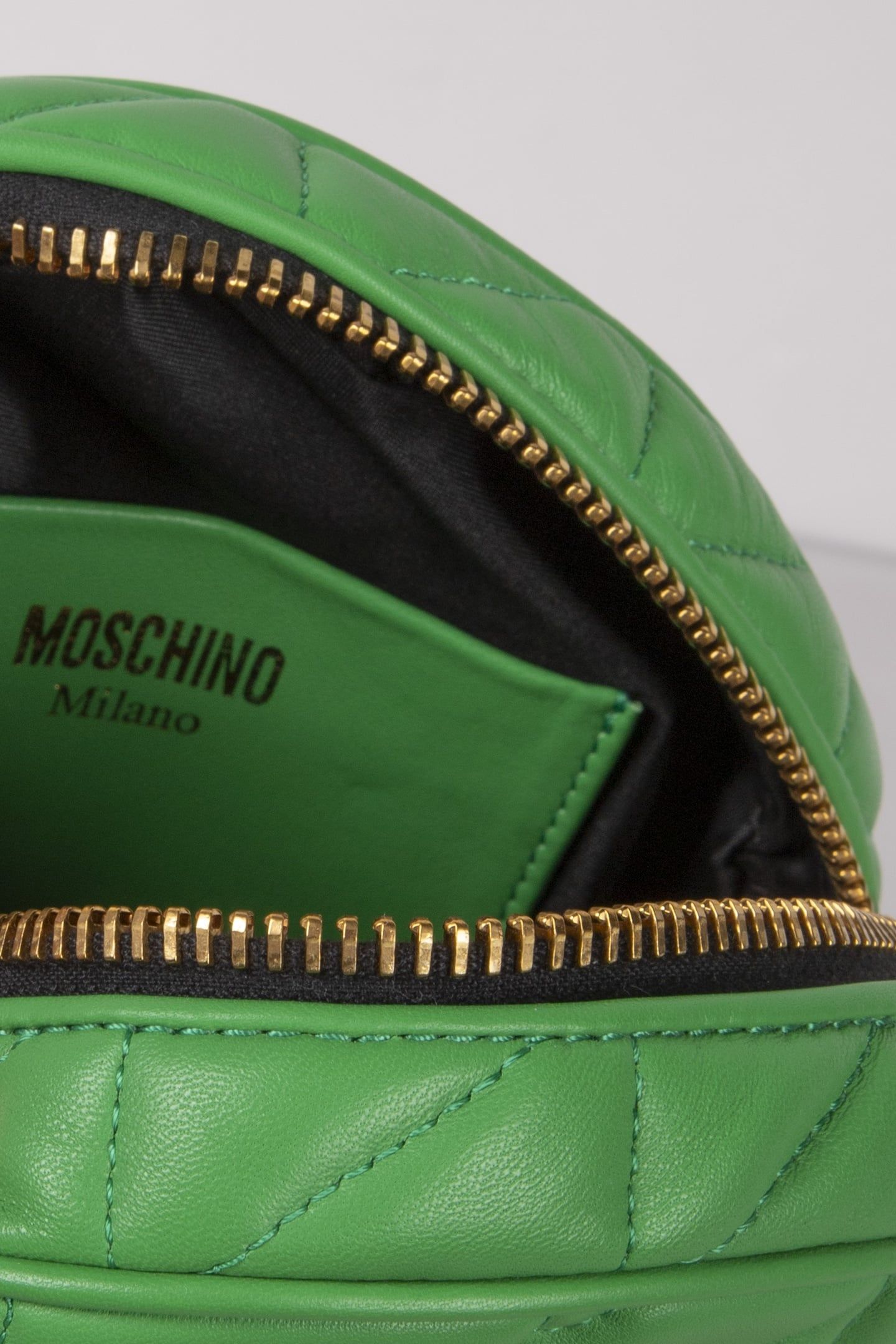 DOUBLE SMILEY® QUILTED ROUND BAG GREEN 5