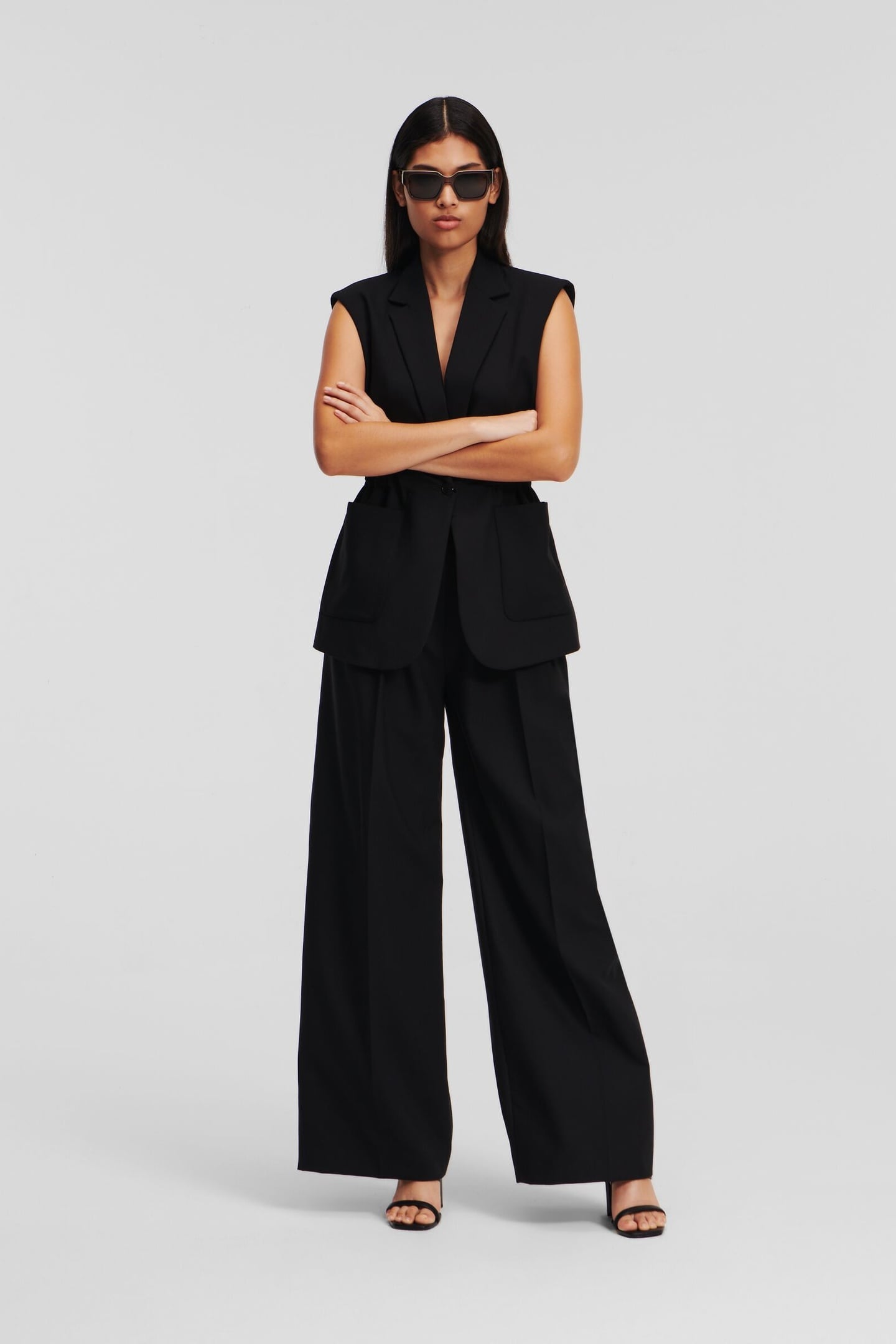 TAILORED PANTS BLACK 1