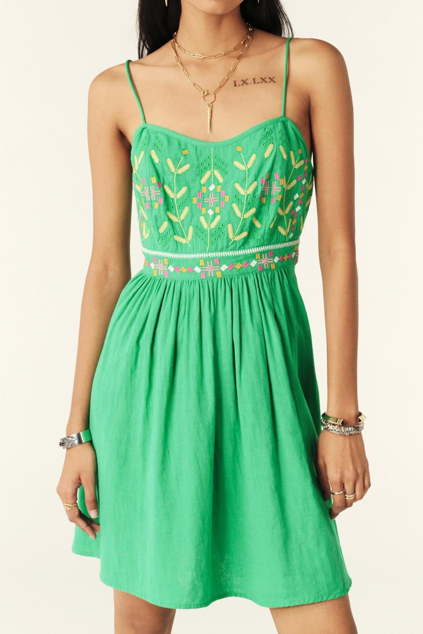 MINI DRESS VERT 2