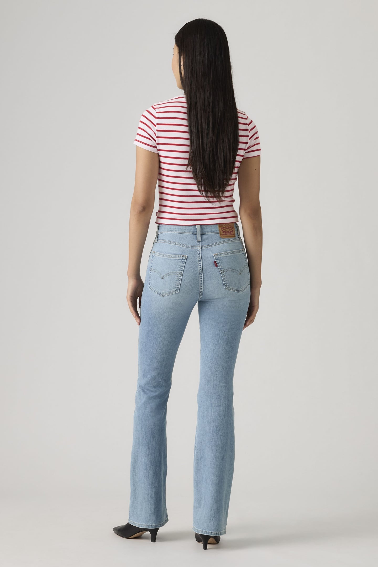726™ HIGH RISE FLARE LIGHTWEIGHT JEANS 2