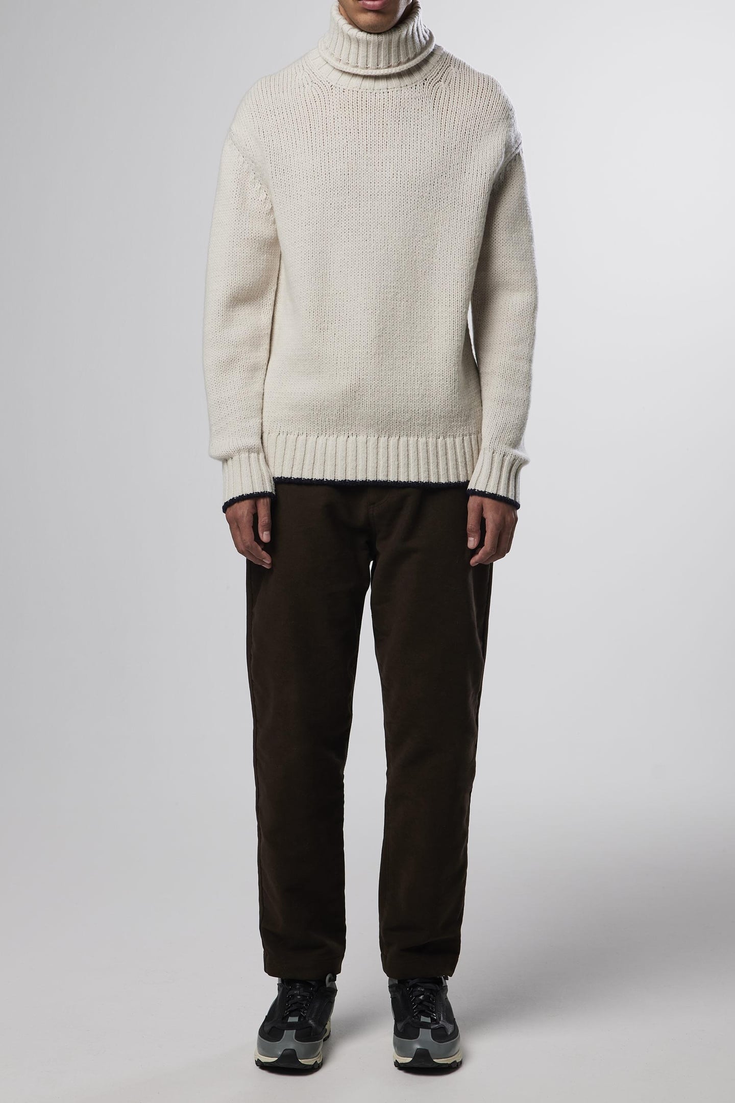 BERT ROLL NECK 6538 ECRU 4