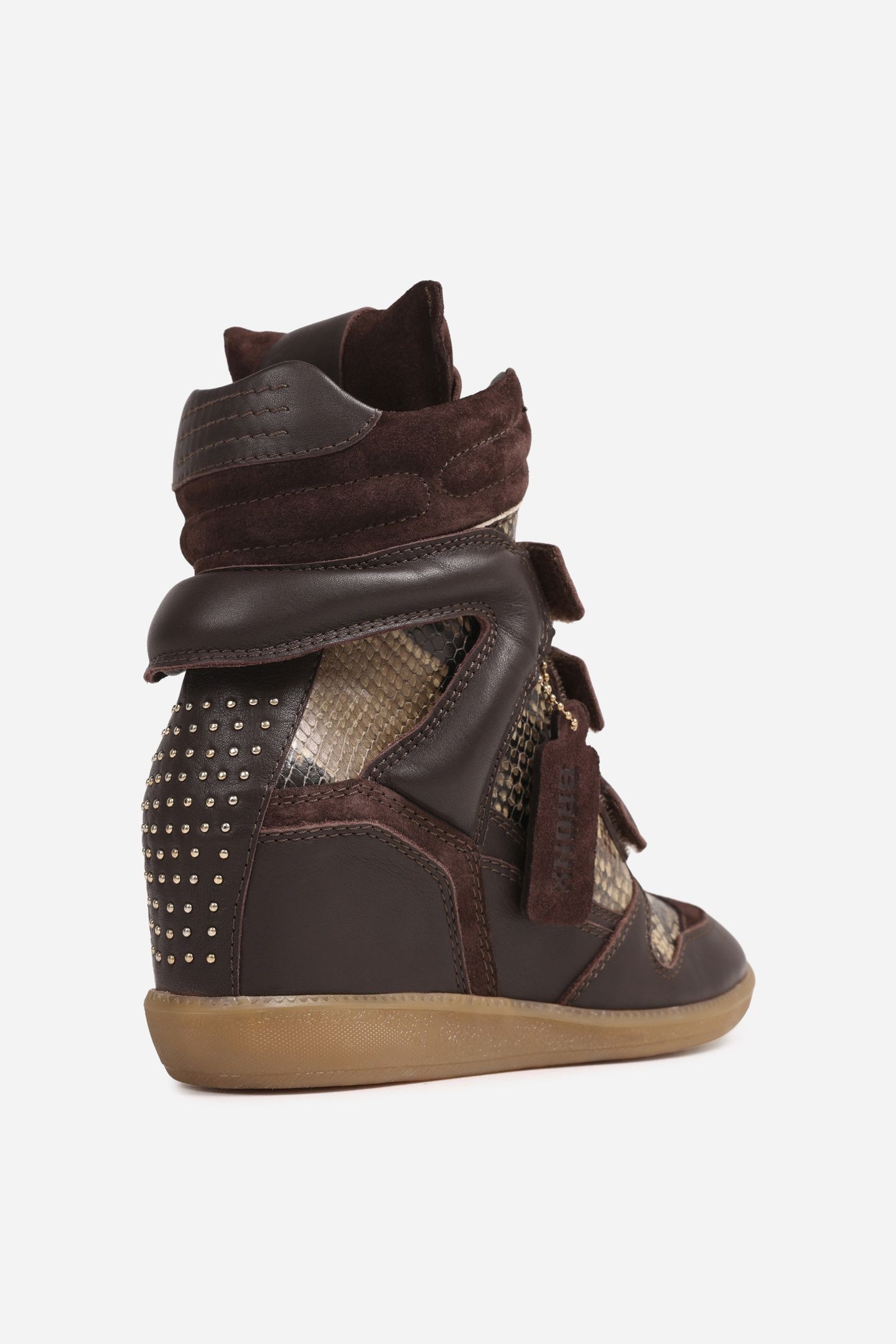 JAE-YY SNEAKER DARK BROWN/STONE OLIVE 5