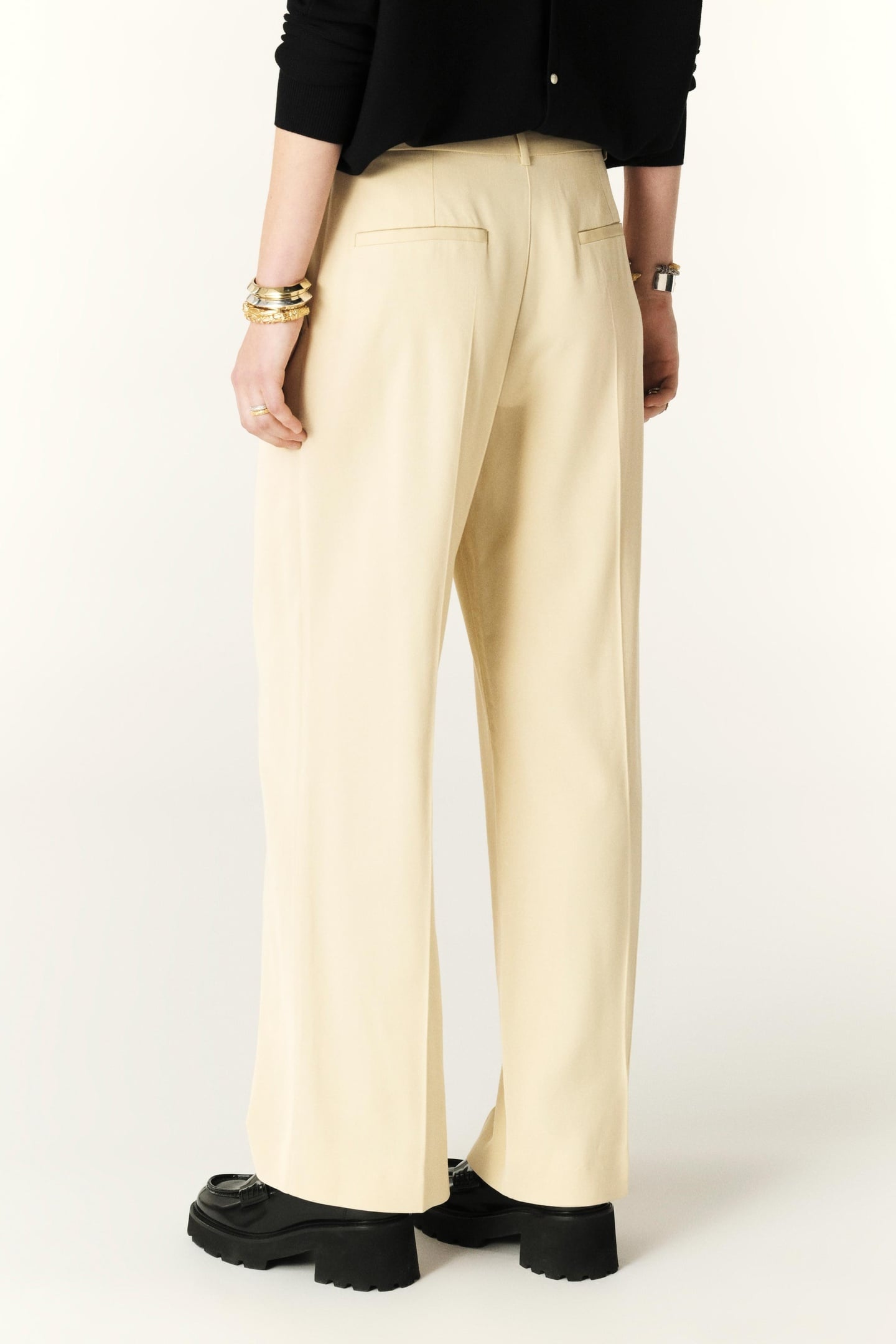 WIDE TROUSERS VANILLE 2
