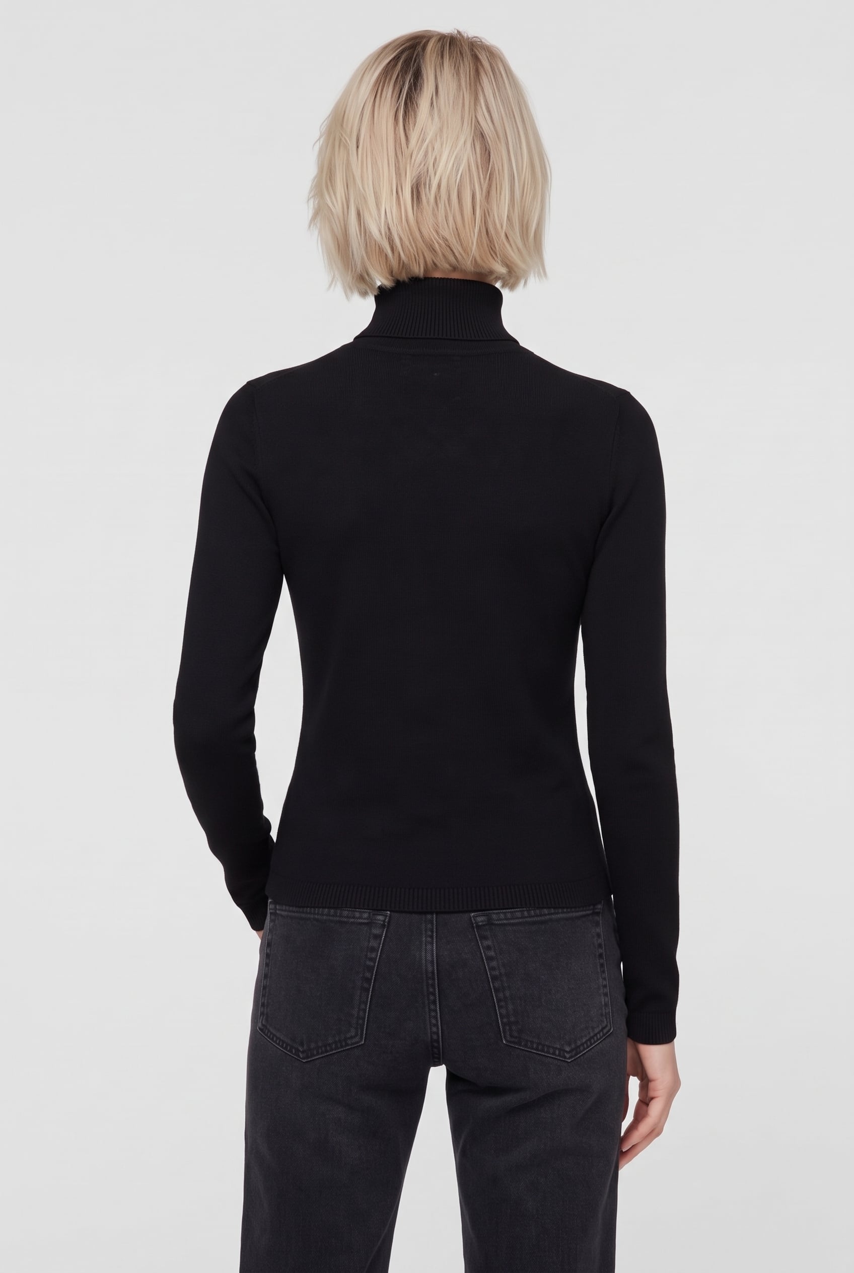 KLJ LIGHTWEIGHT ROLLNECK BLACK 2