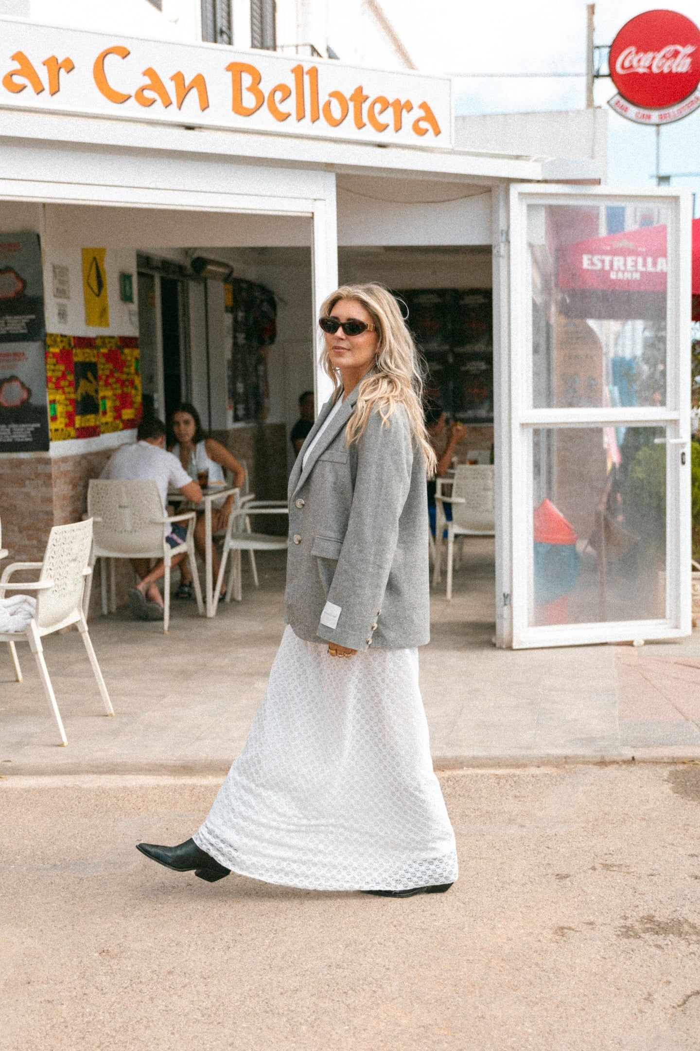 PERLA BLAZER GREY MARL 5