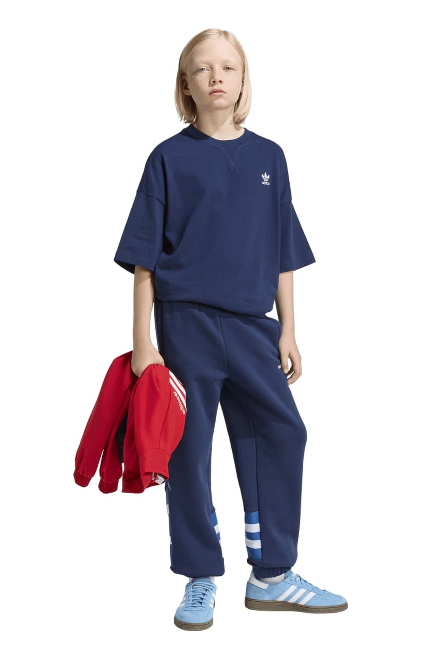JUNIOR LOOSE SWEATPANT NIGHT INDIGO 1