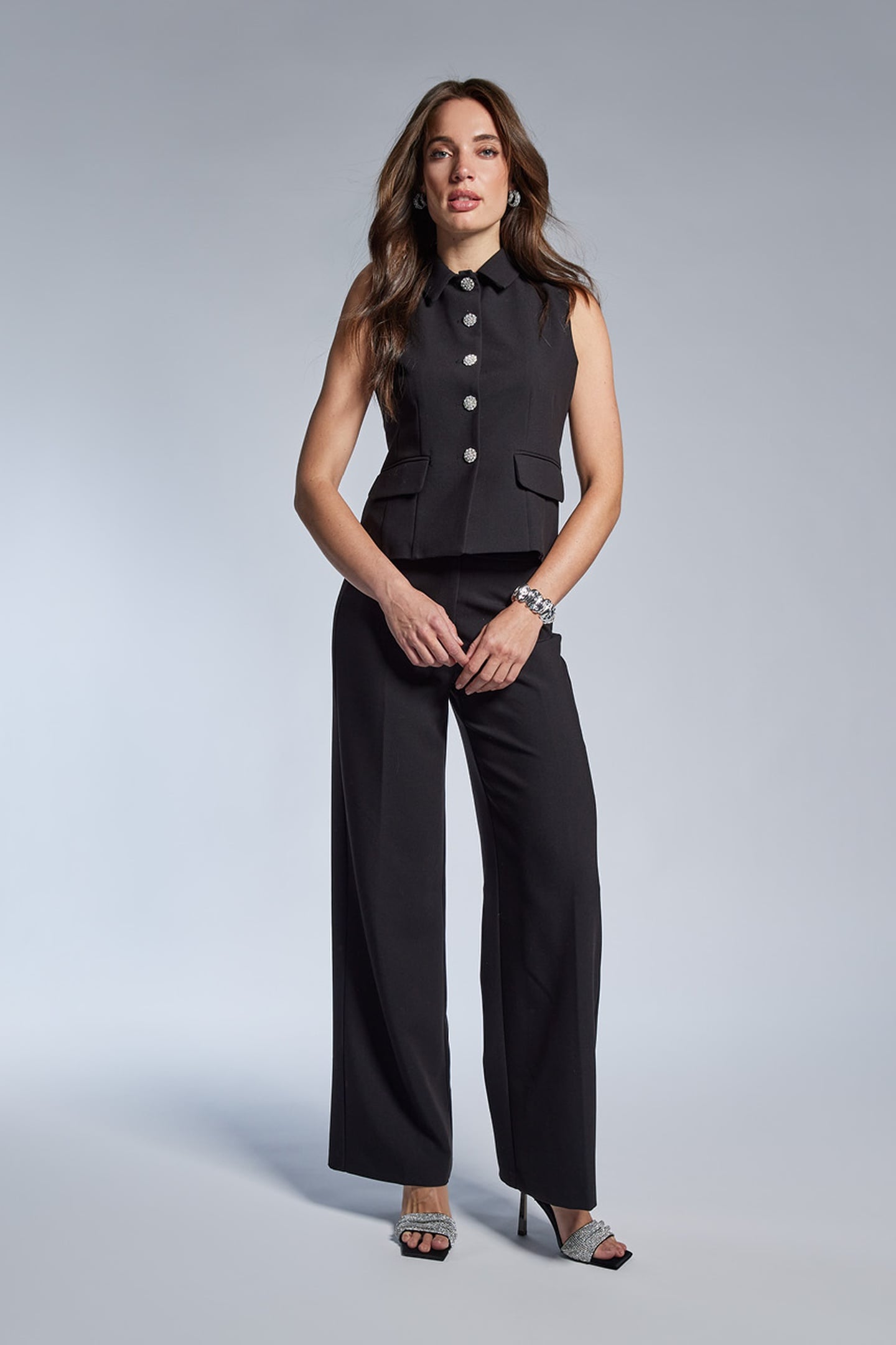 GIJSJE GILET BLACK 1