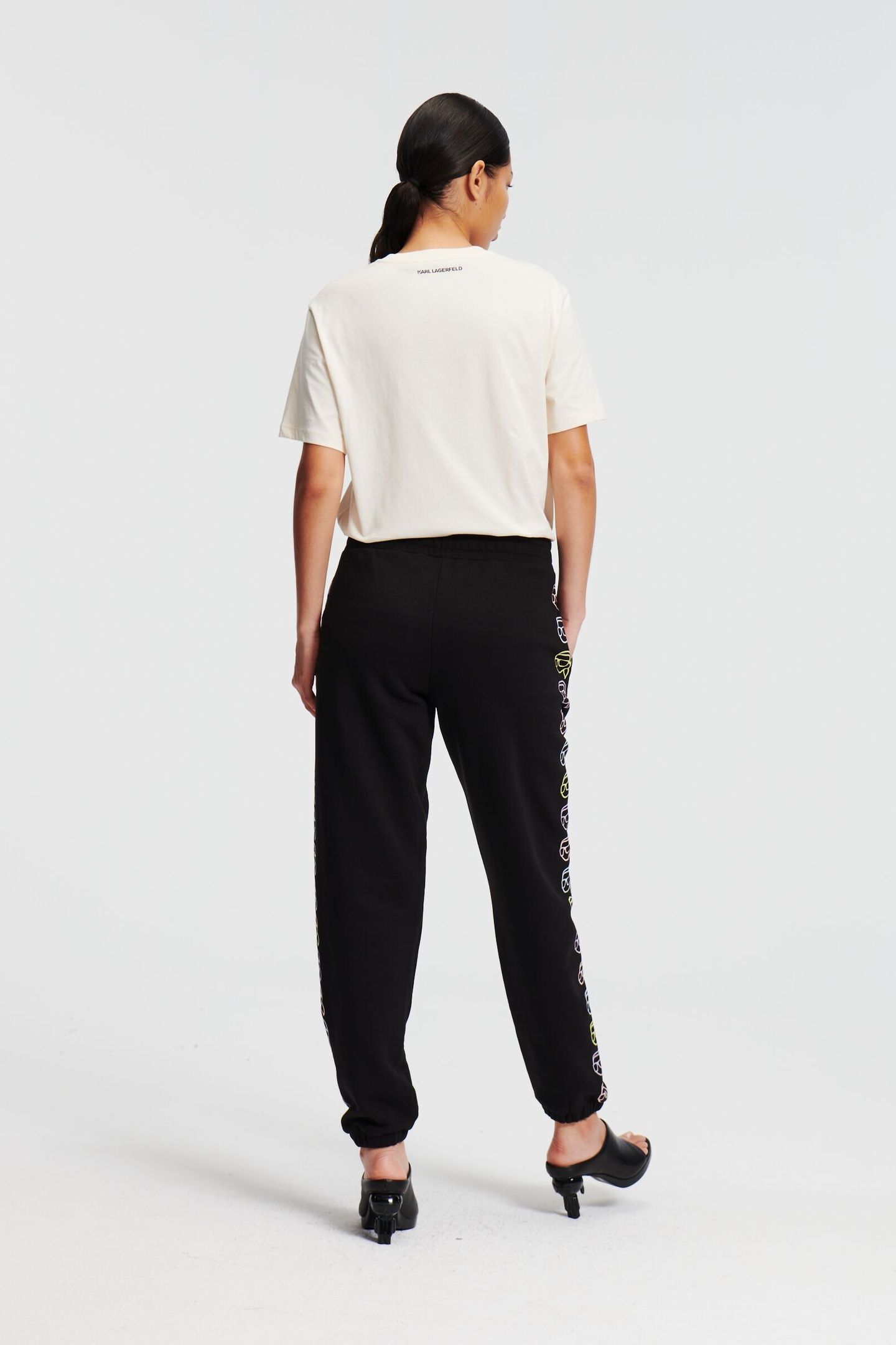 IKONIK 2.0 OUTLINE SWEATPANTS BLACK 3