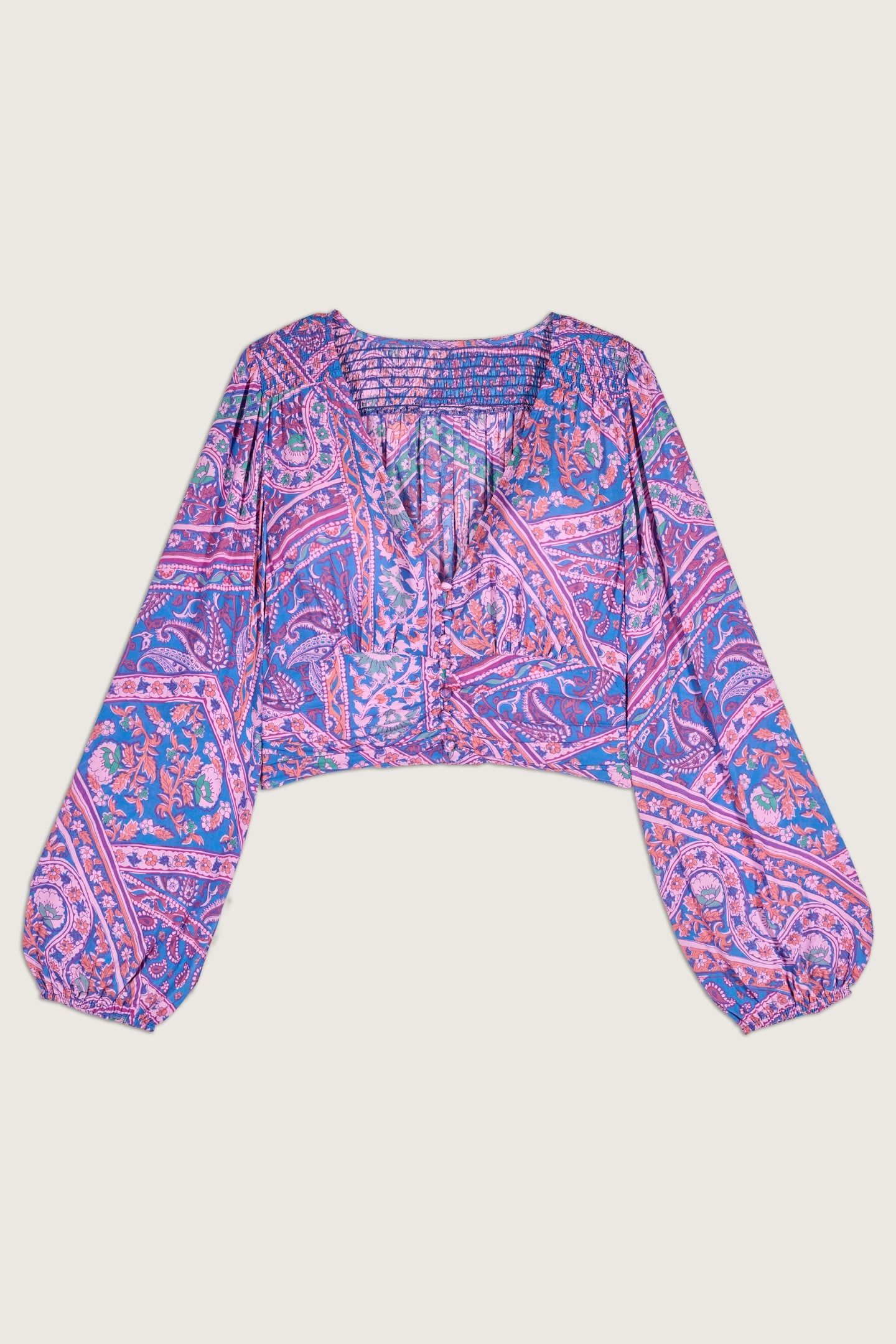 LONG SLEEVES TOP BLUE 3