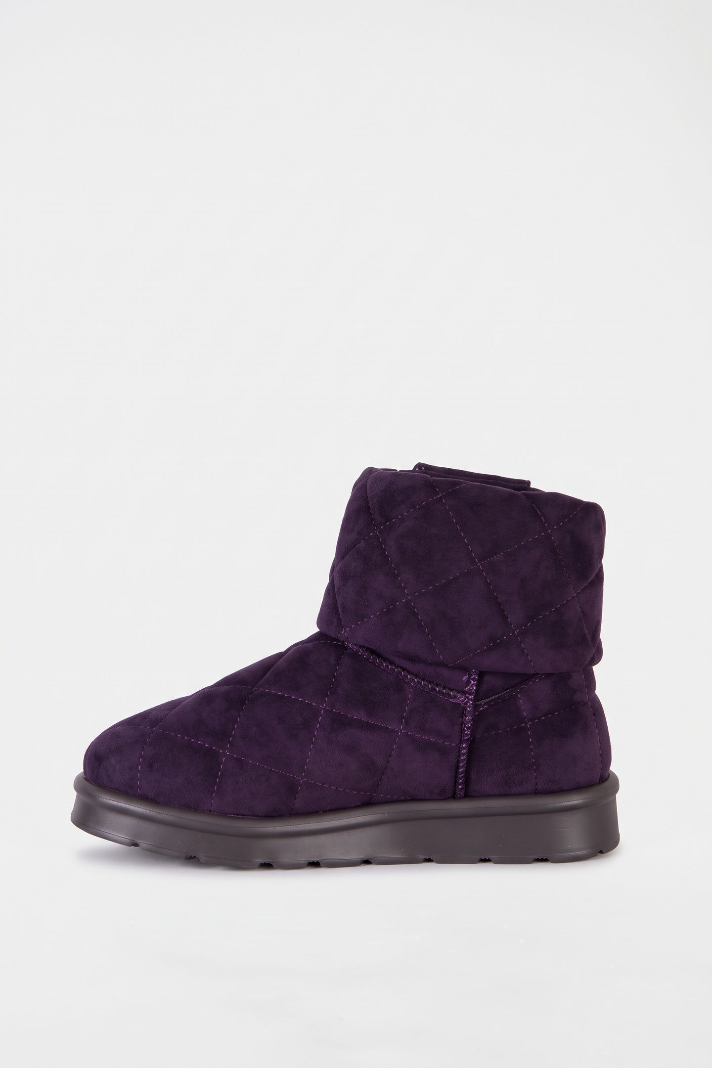 ANKLE BOOTS IN SOFT QUILTED FABRIC BLUE 4