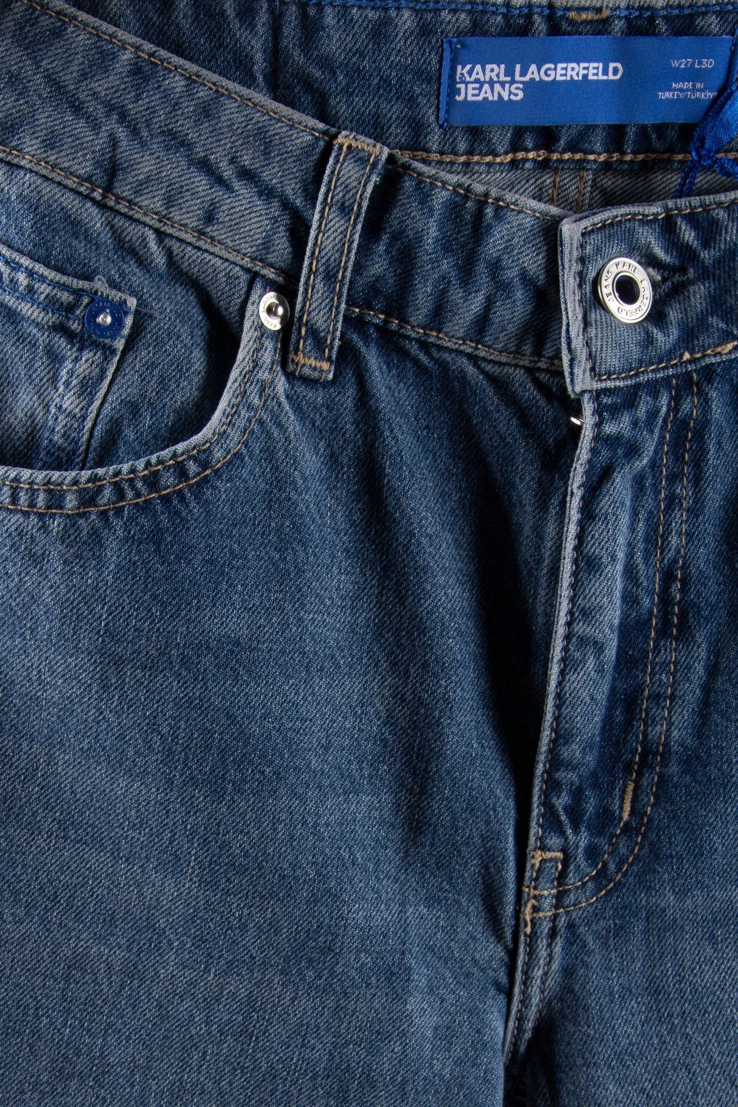 KLJ MR RELAXED DENIM WASHED DARK BLUE 5