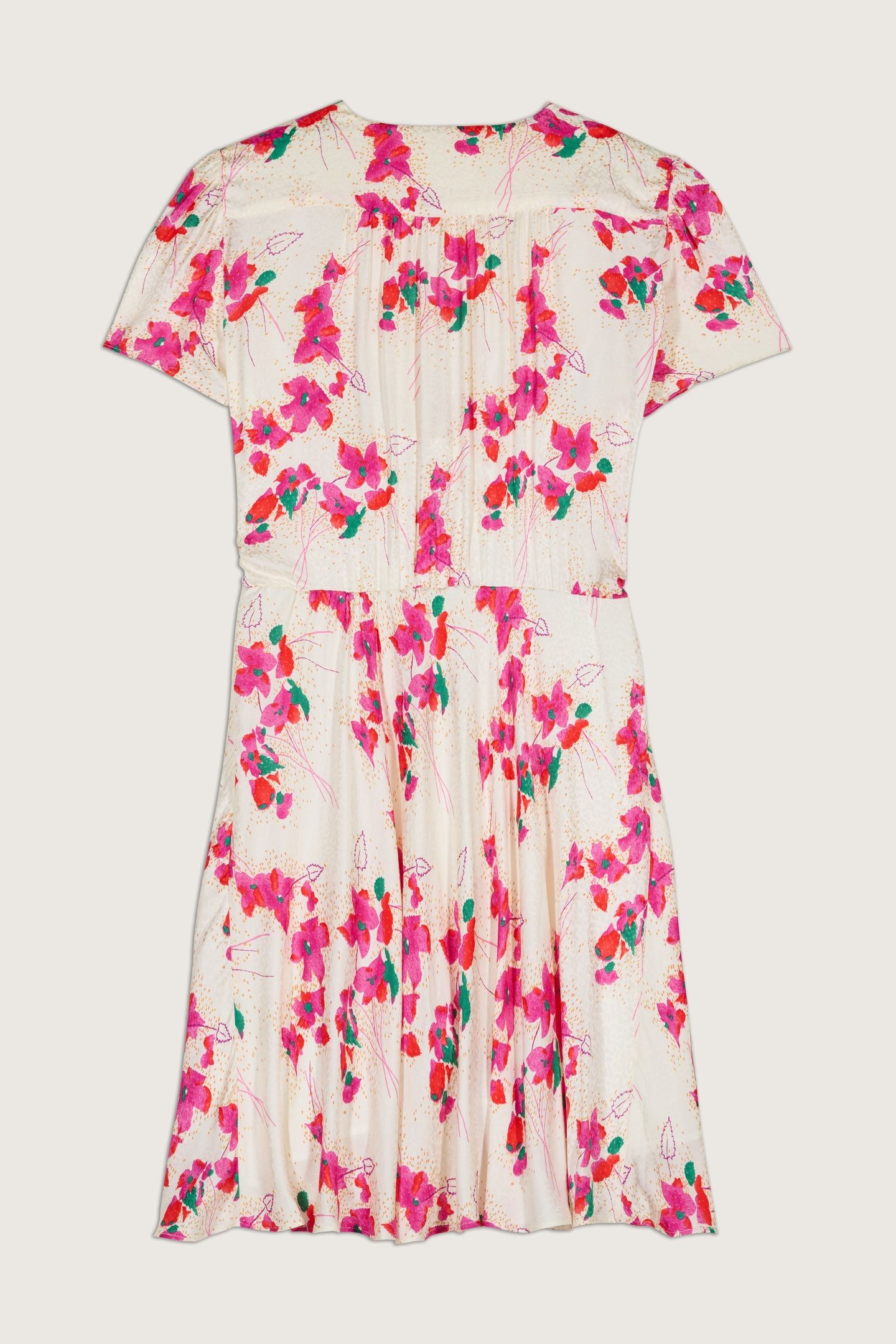 MINI DRESS ECRU 4