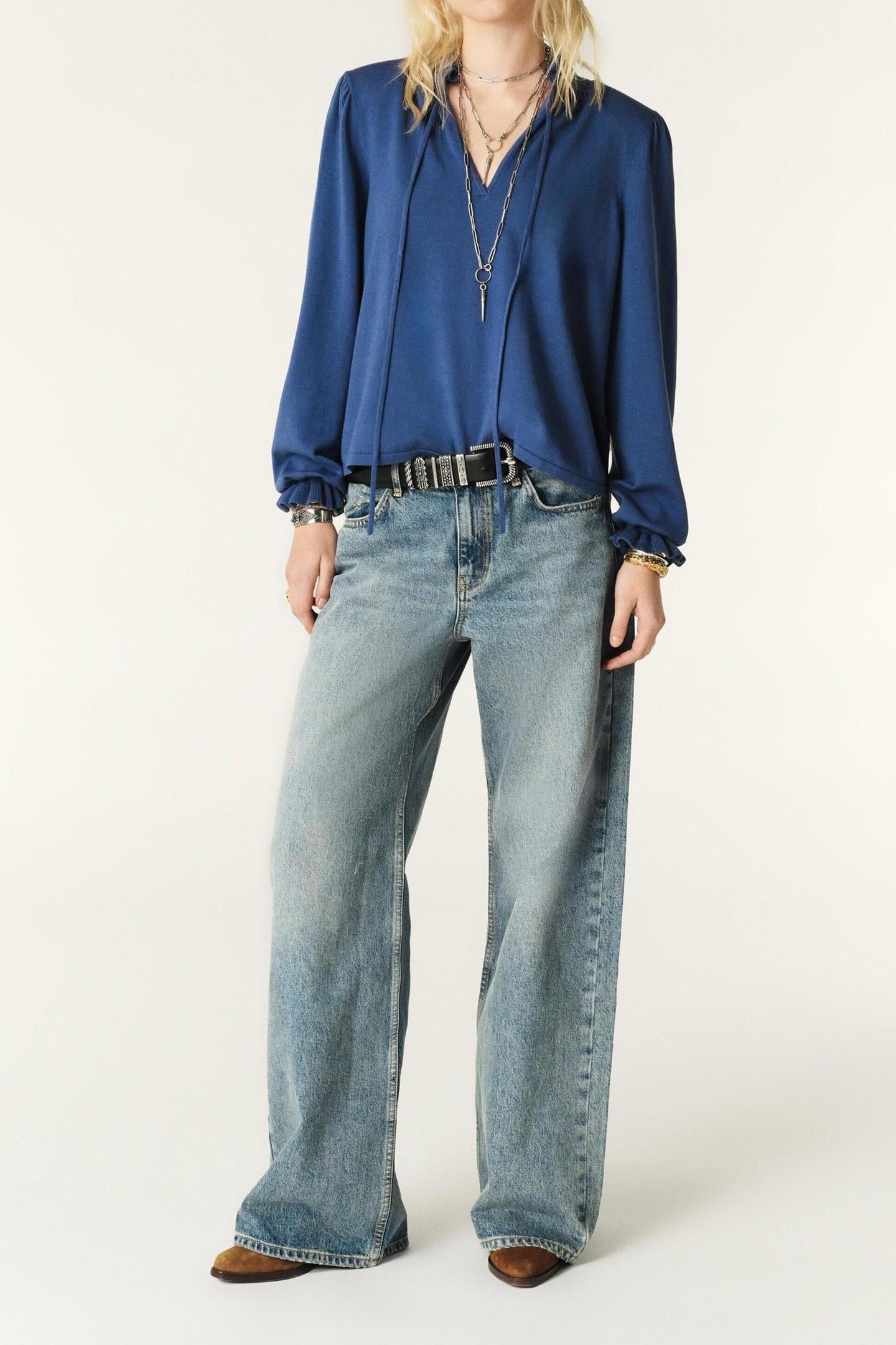 LONG SLEEVES KNIT BLUENUIT 1