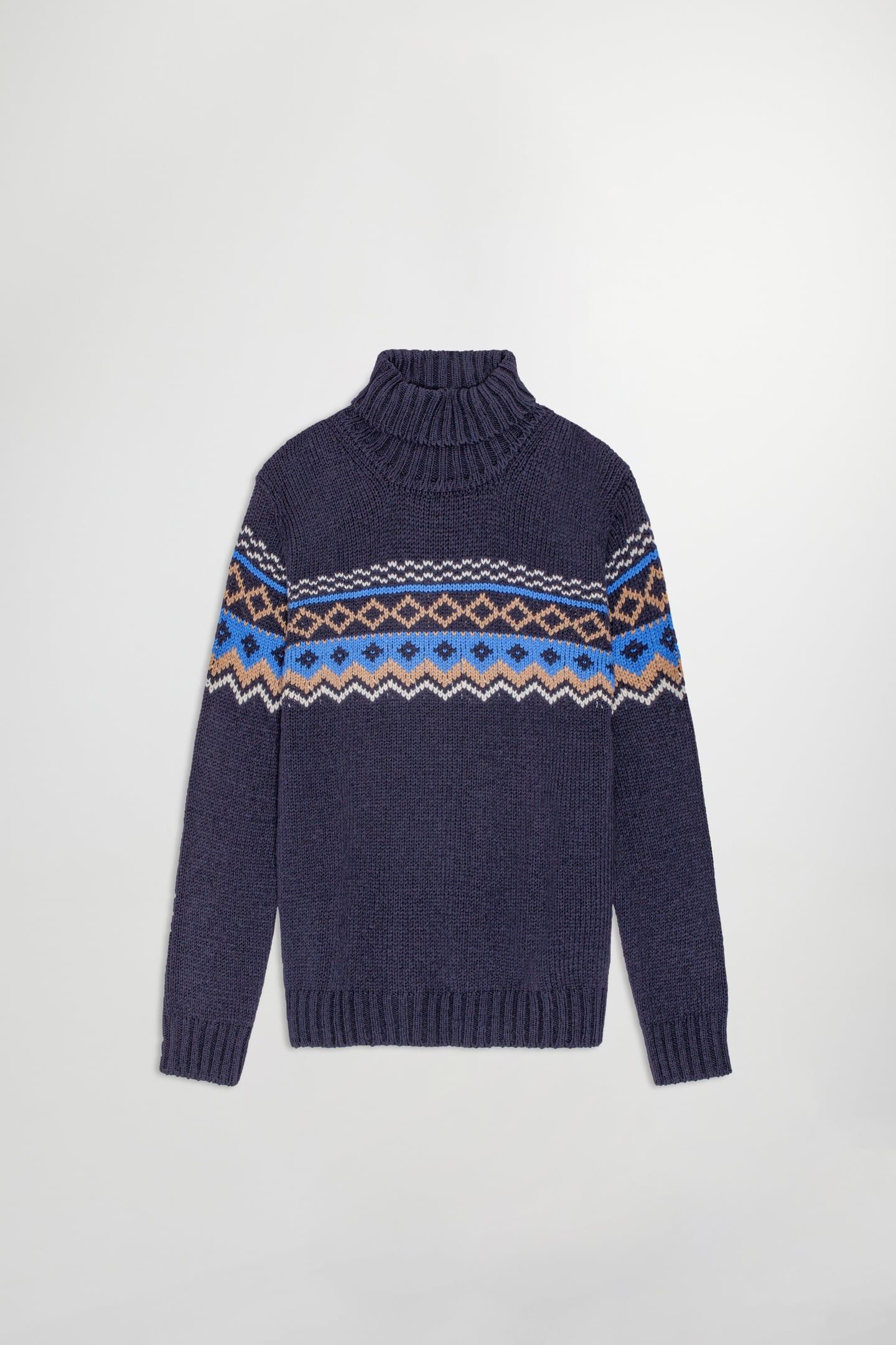 STEIN ROLL NECK 6475 INK GREY 3
