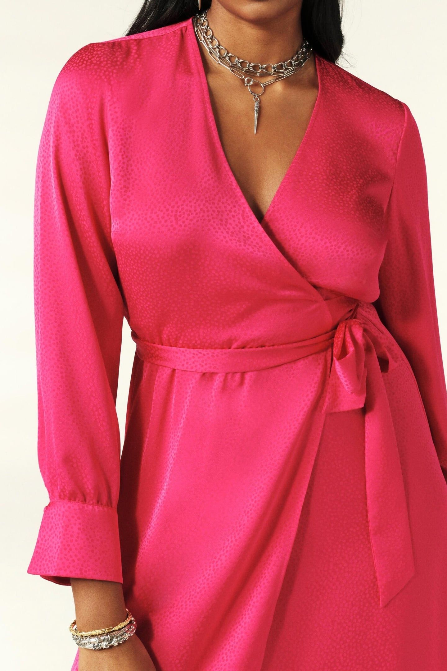 MID-LENGTH DRESS FUSCHIA 4