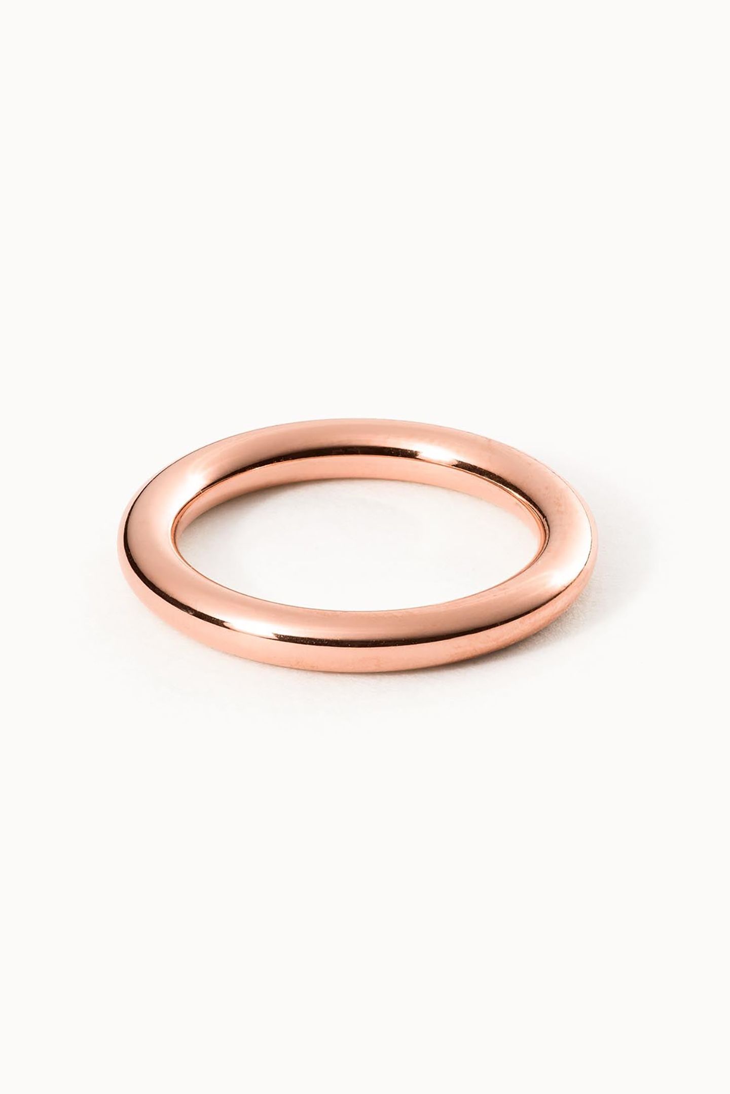 GLOSSY RING ROSEGOLD 1