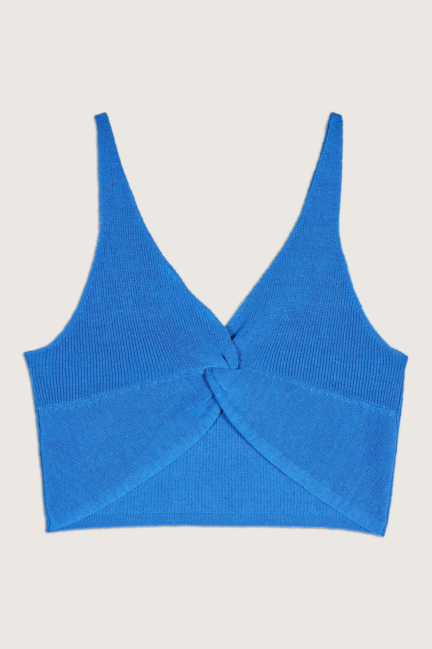 SLEEVELESS KNIT BLUE 4
