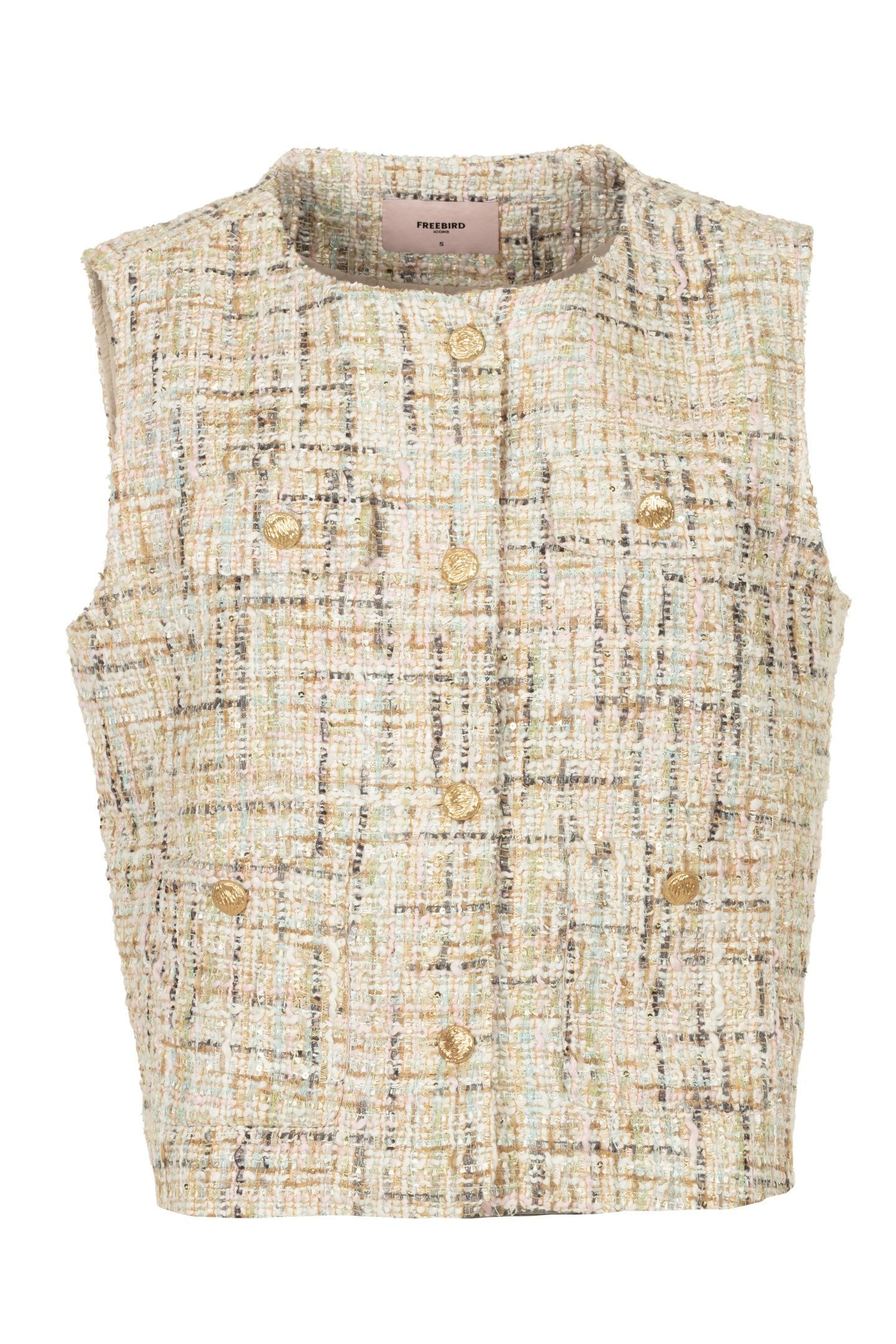 GEERTJE GILET MULTI COLOUR 2