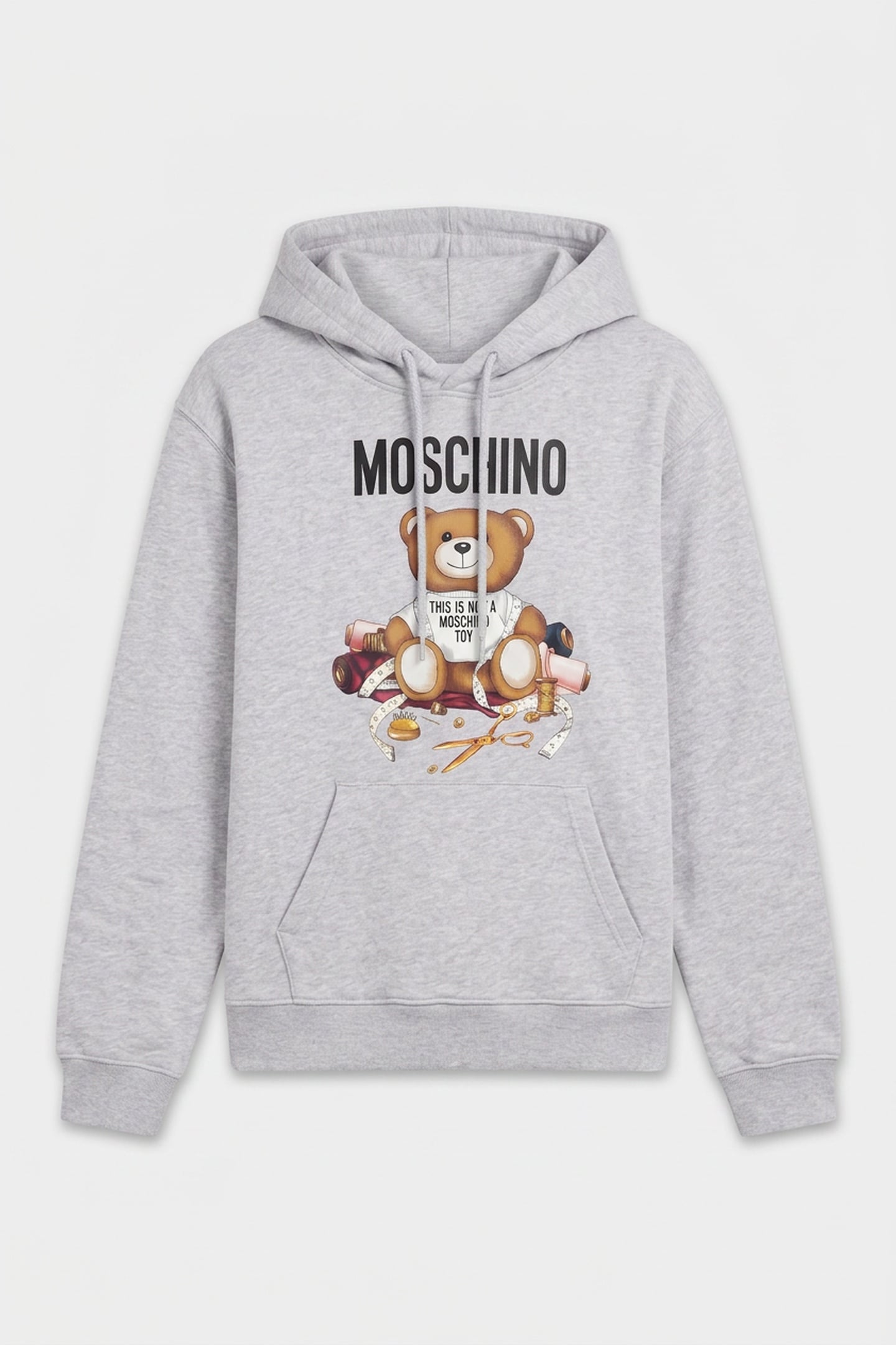 TAILOR TEDDY BEAR HOODIE GREY 3