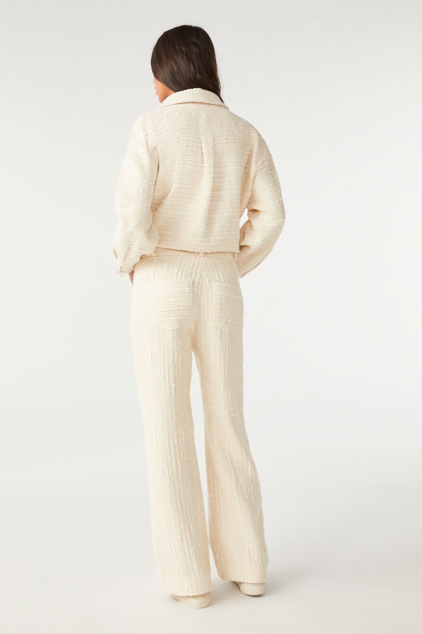 WIDE TROUSERS ECRU 2