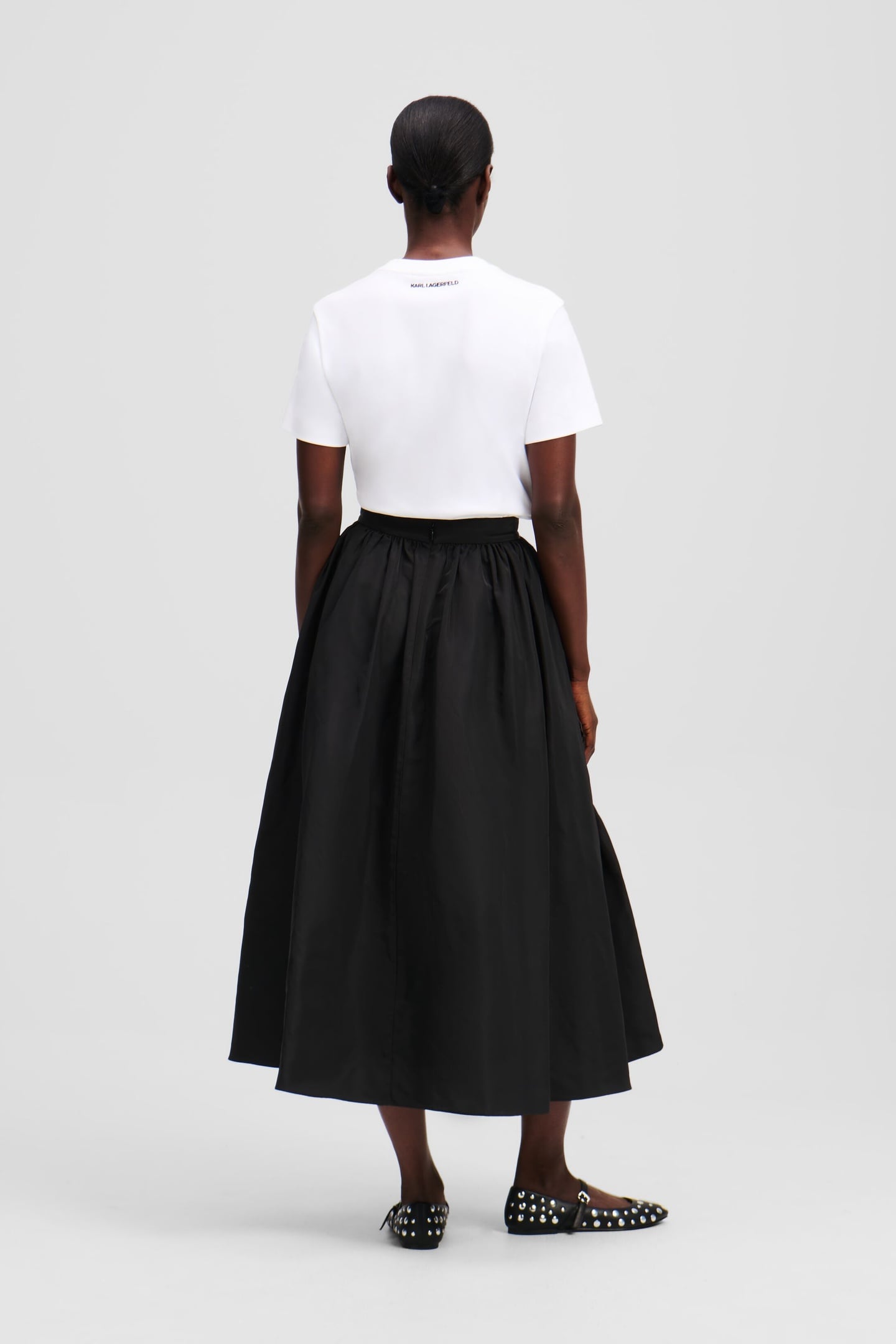 VOLUMINOUS SKIRT BLACK 3