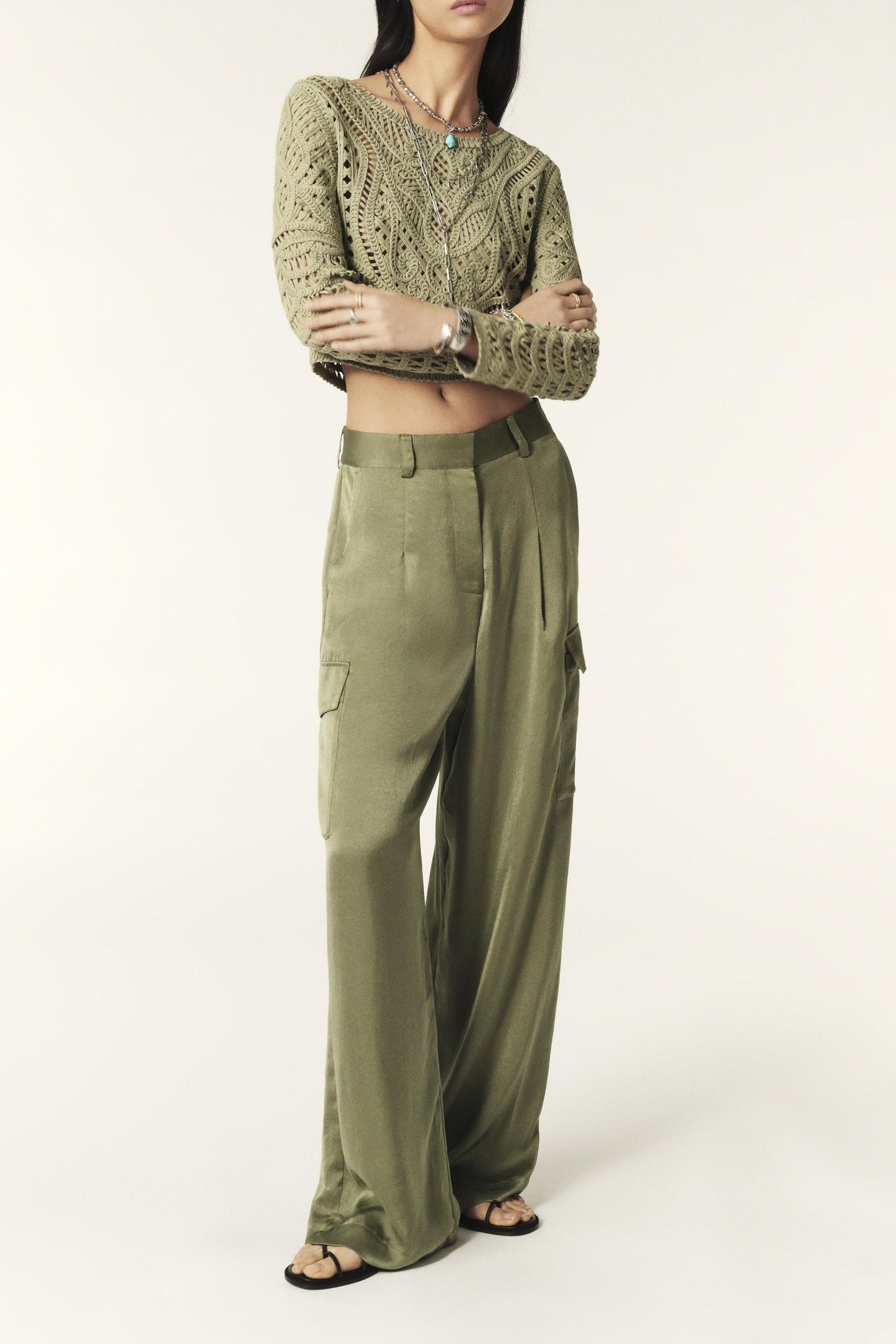 STRAIGHT TROUSERS KAKI 5