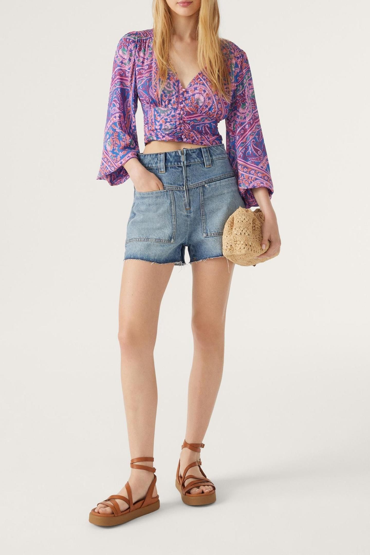 LONG SLEEVES TOP BLUE 5
