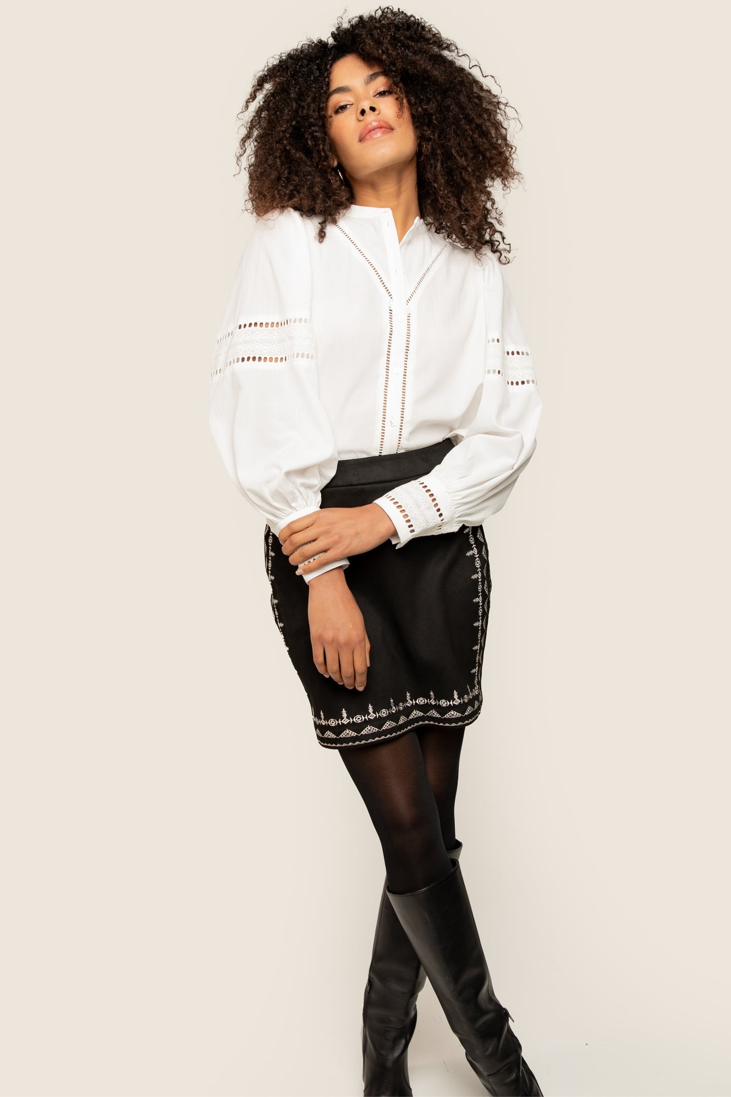 SANNA SKIRT BLACK 3