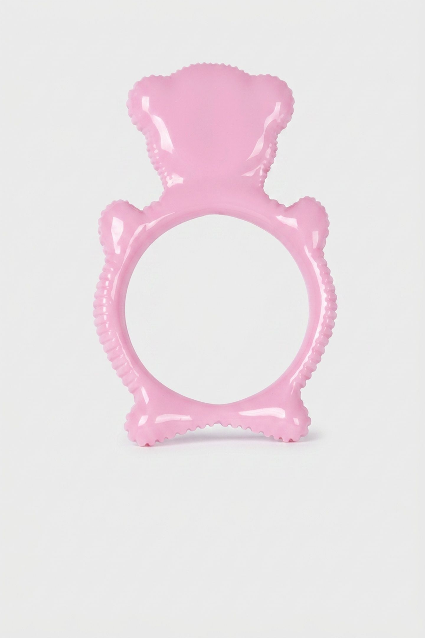PINK BRACELET IN RESIN PINK 2