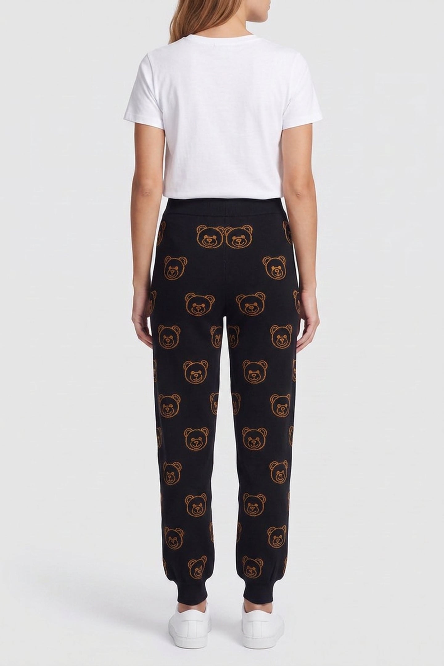 KNITTED TROUSERS BLUE 2