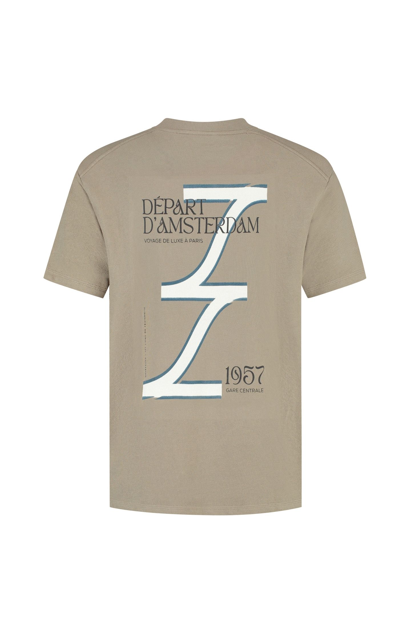 DS_LASSE TEE GRAPHIC VINTAGE KHAKI VINTAGE KHAKI 4