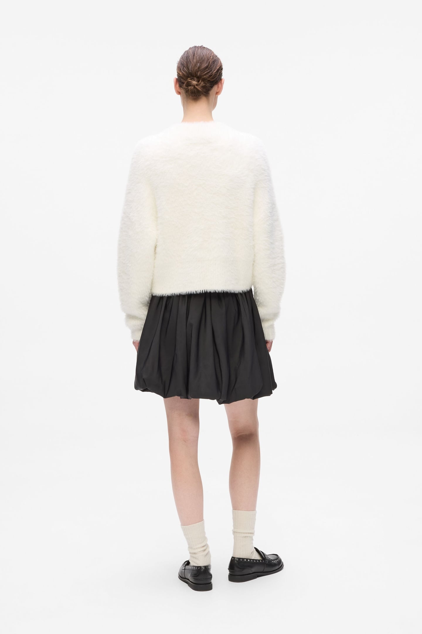 CHOUPETTE FLUFFY KNIT WHITE 4