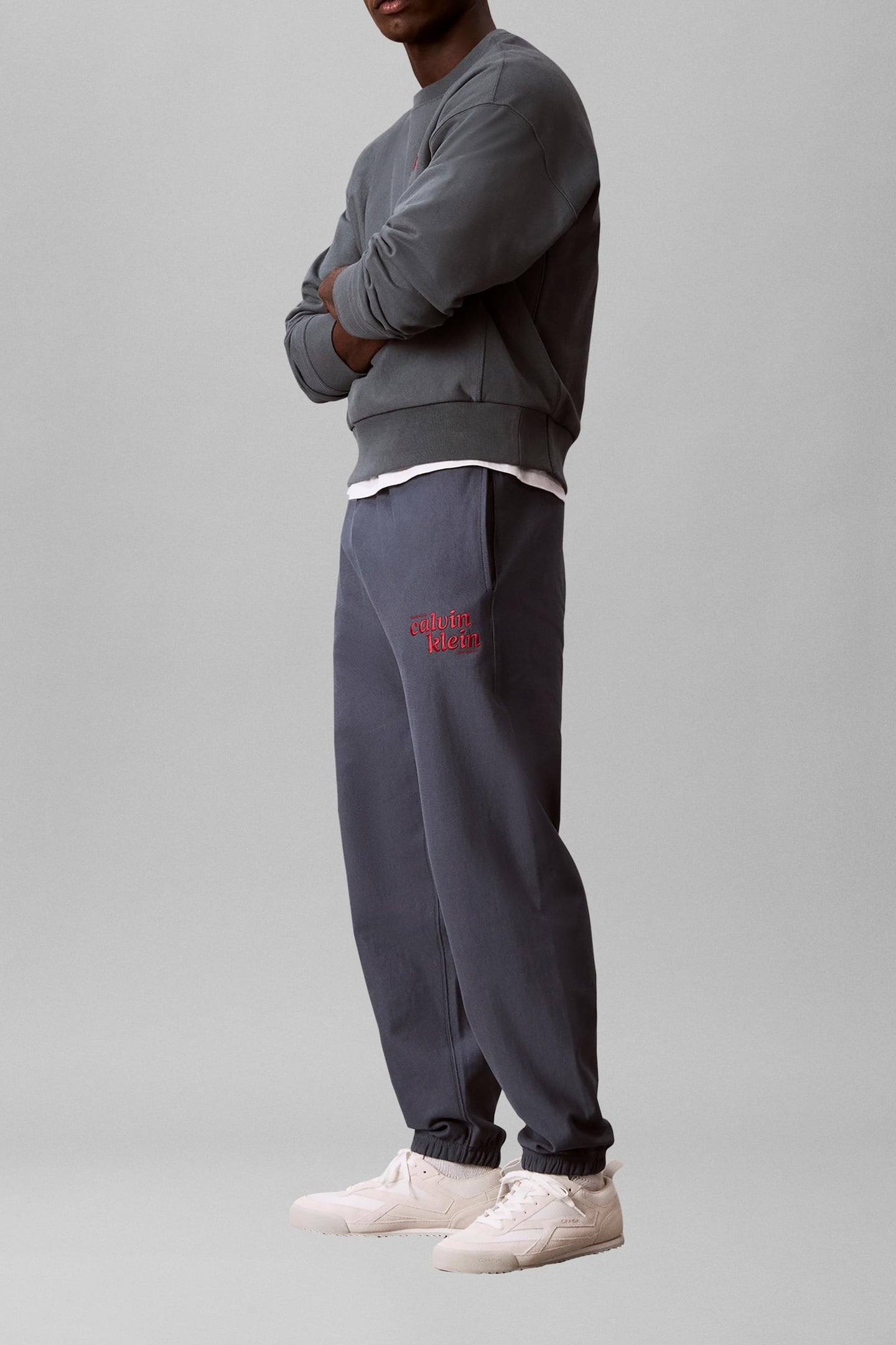 PREMIUM TERRY GRAPHIC SWEATPANTS DARK SLATE 1
