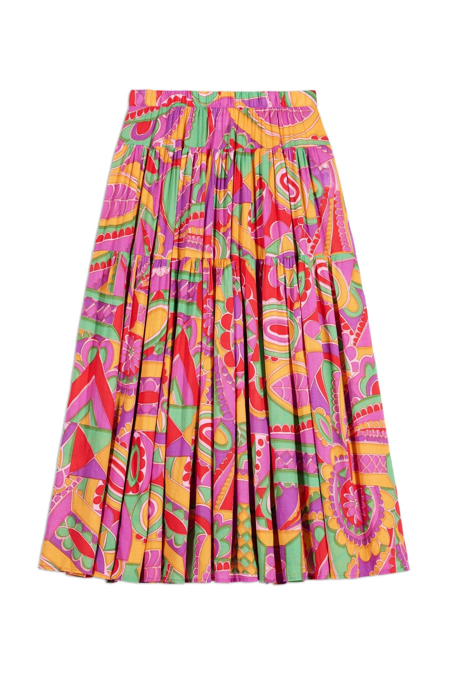 LONG SKIRT FUSCHIA 1