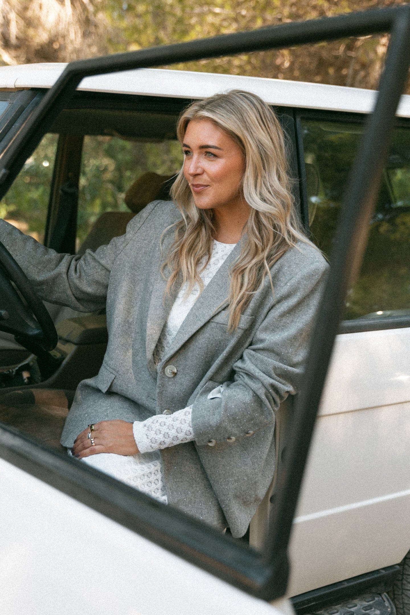 PERLA BLAZER GREY MARL 8