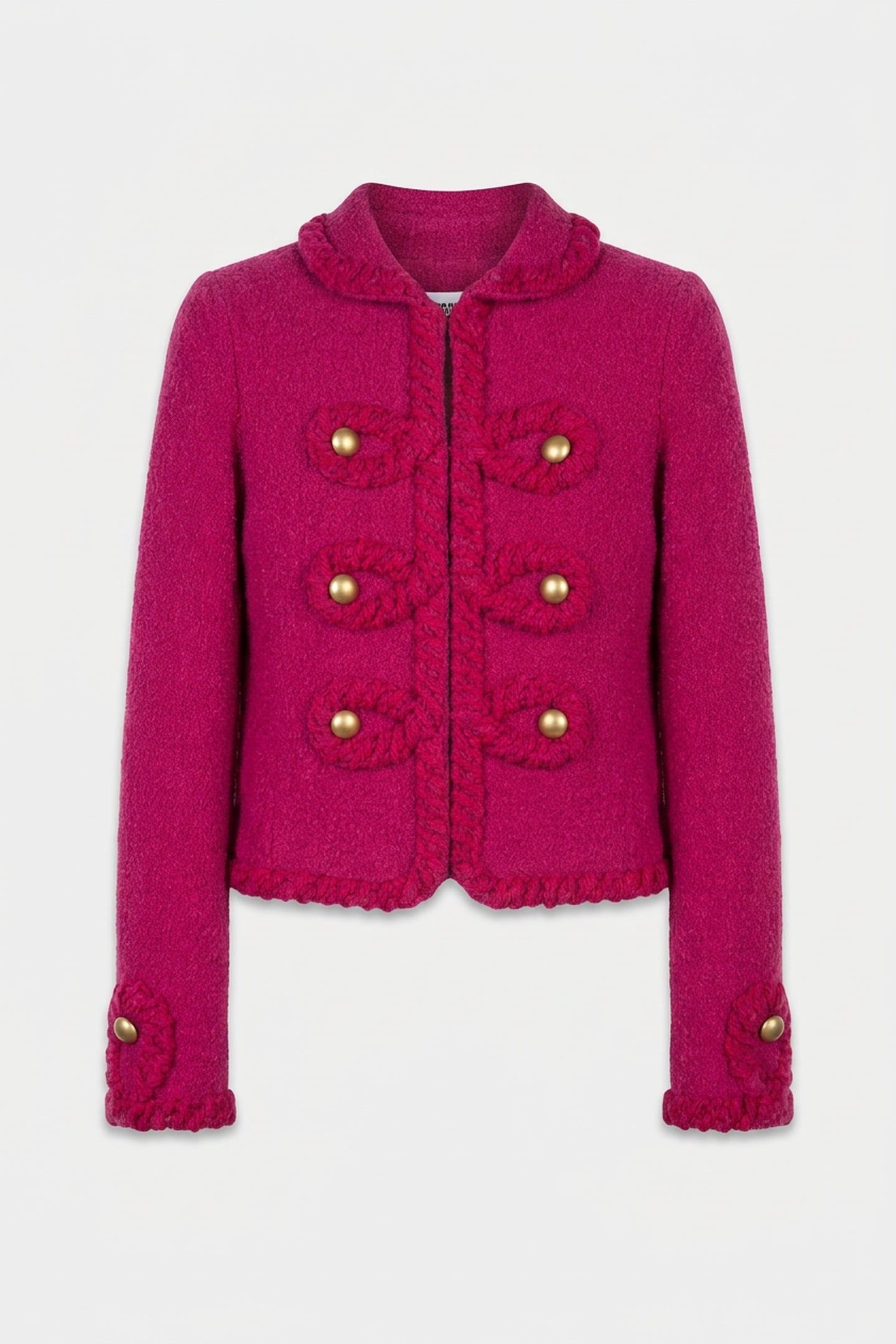 KNITTED JACKET PURPLE 3