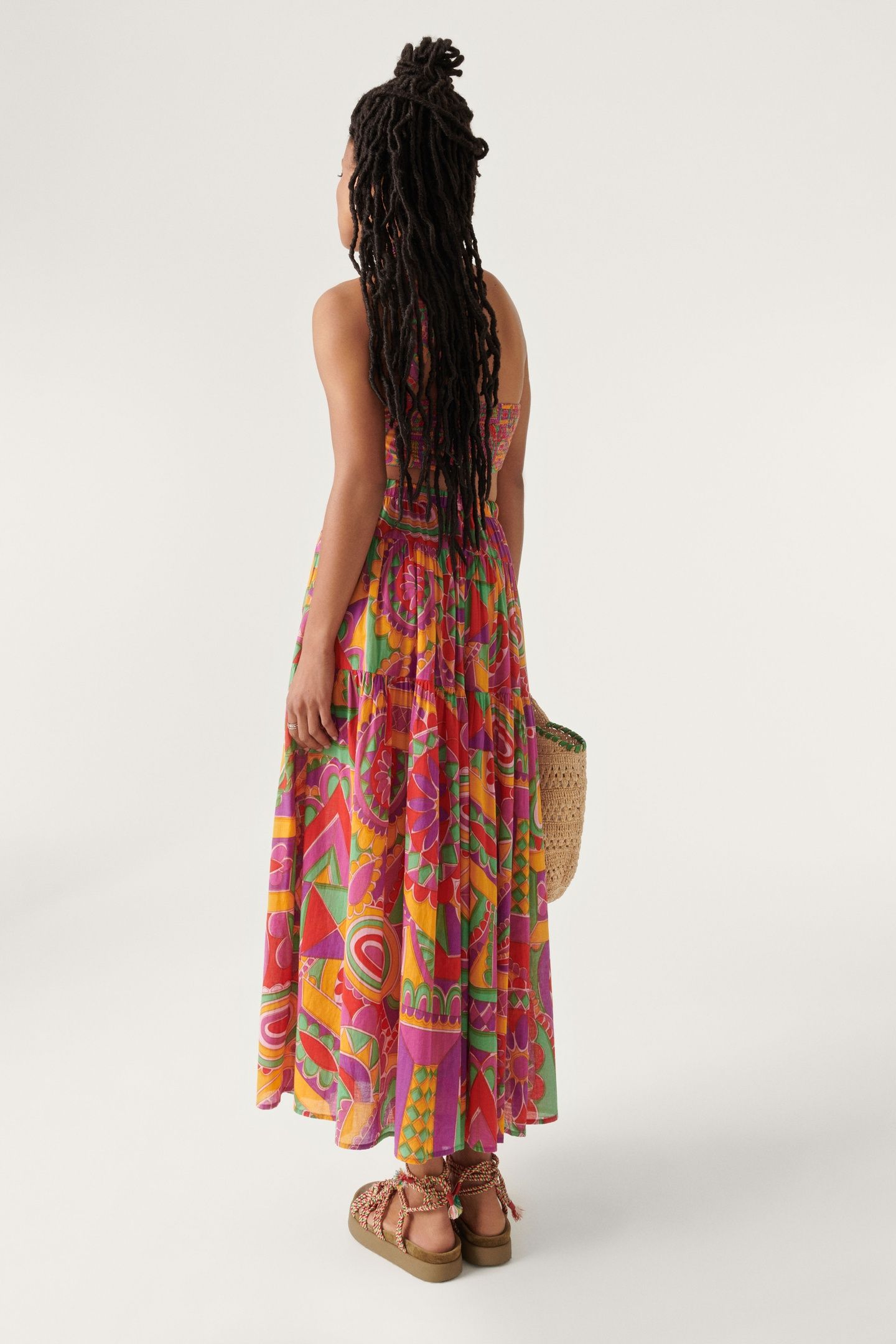 LONG SKIRT FUSCHIA 2