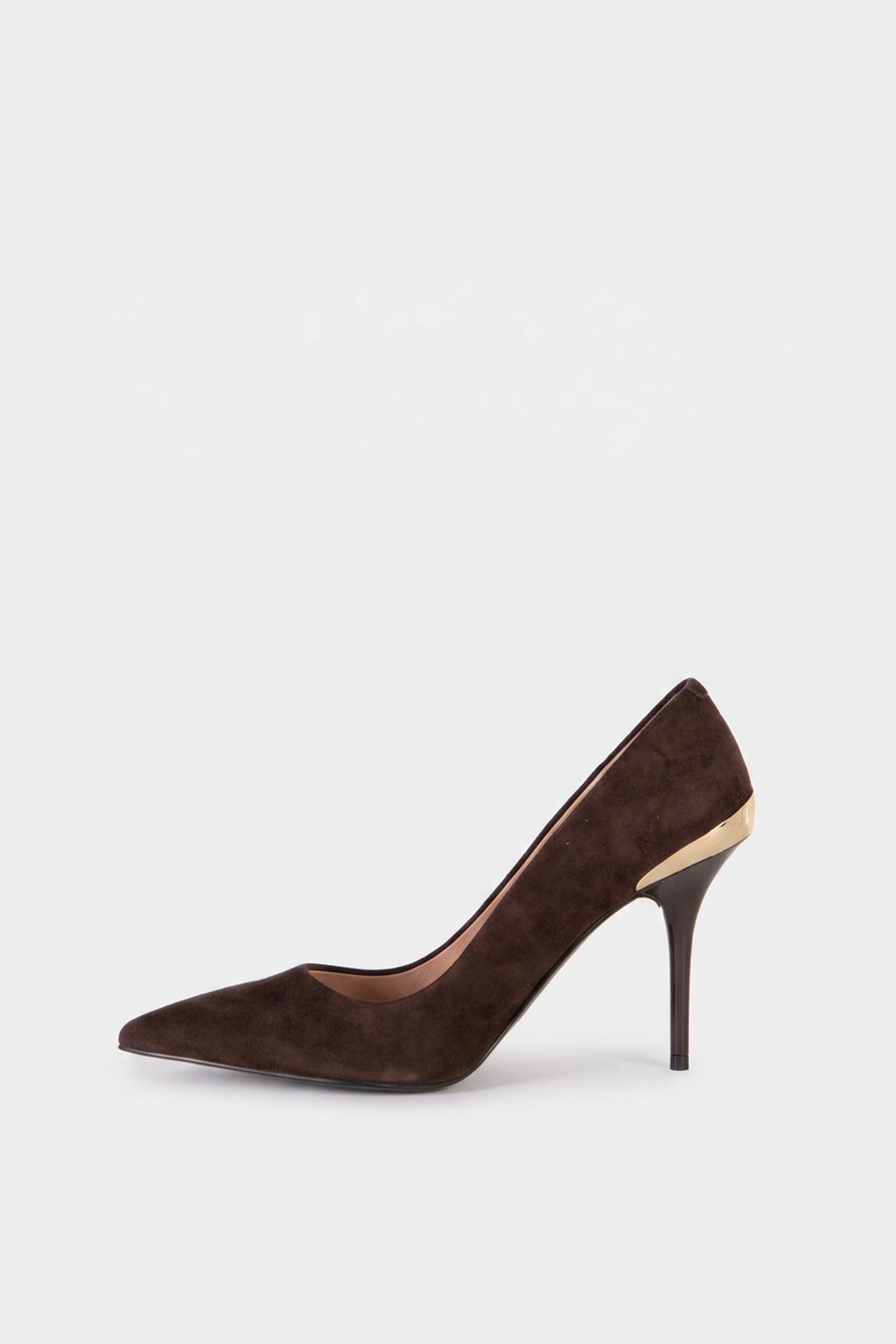 SUEDE PUMPS BROWN 4