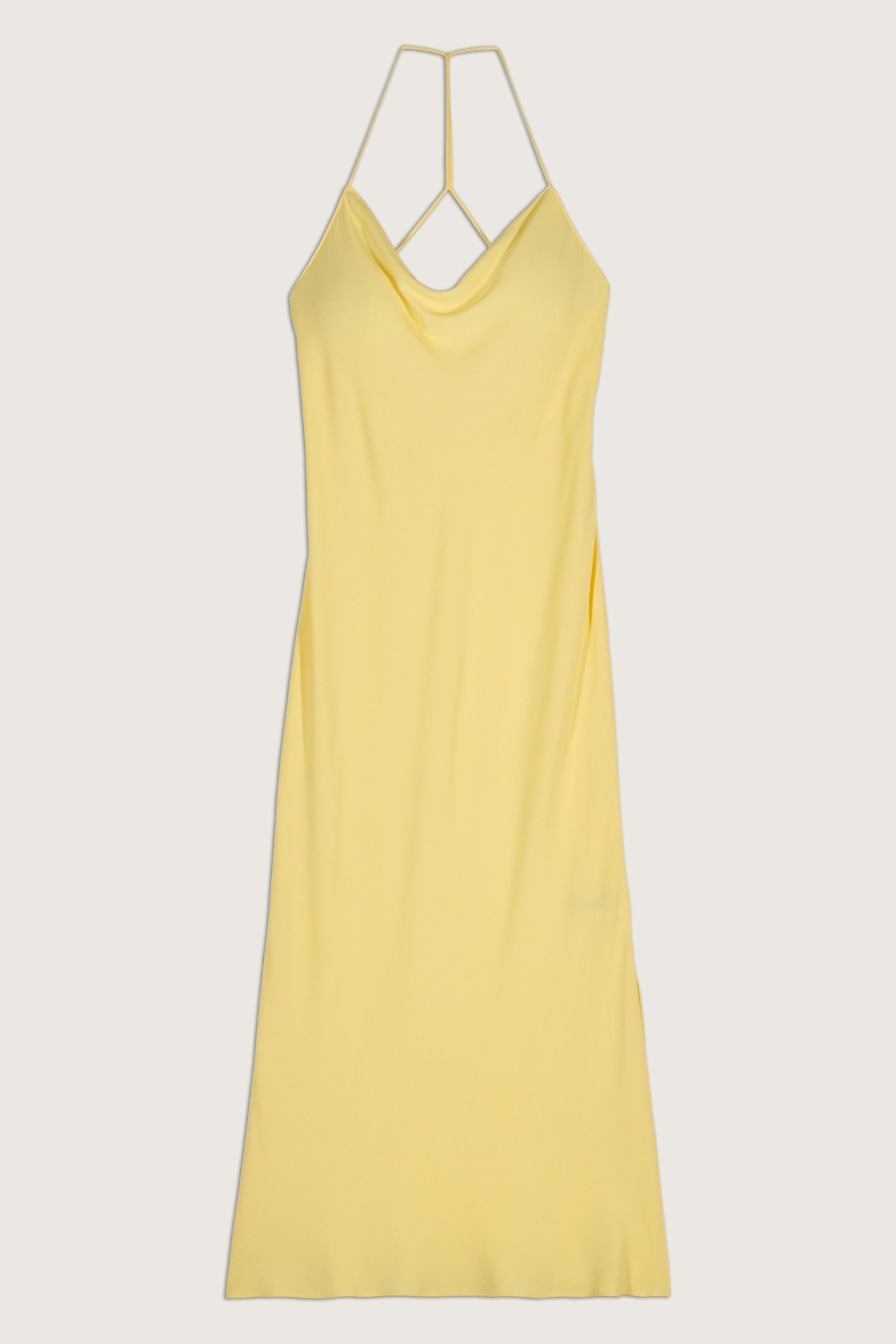 MID-LENGTH DRESS JAUNE 3