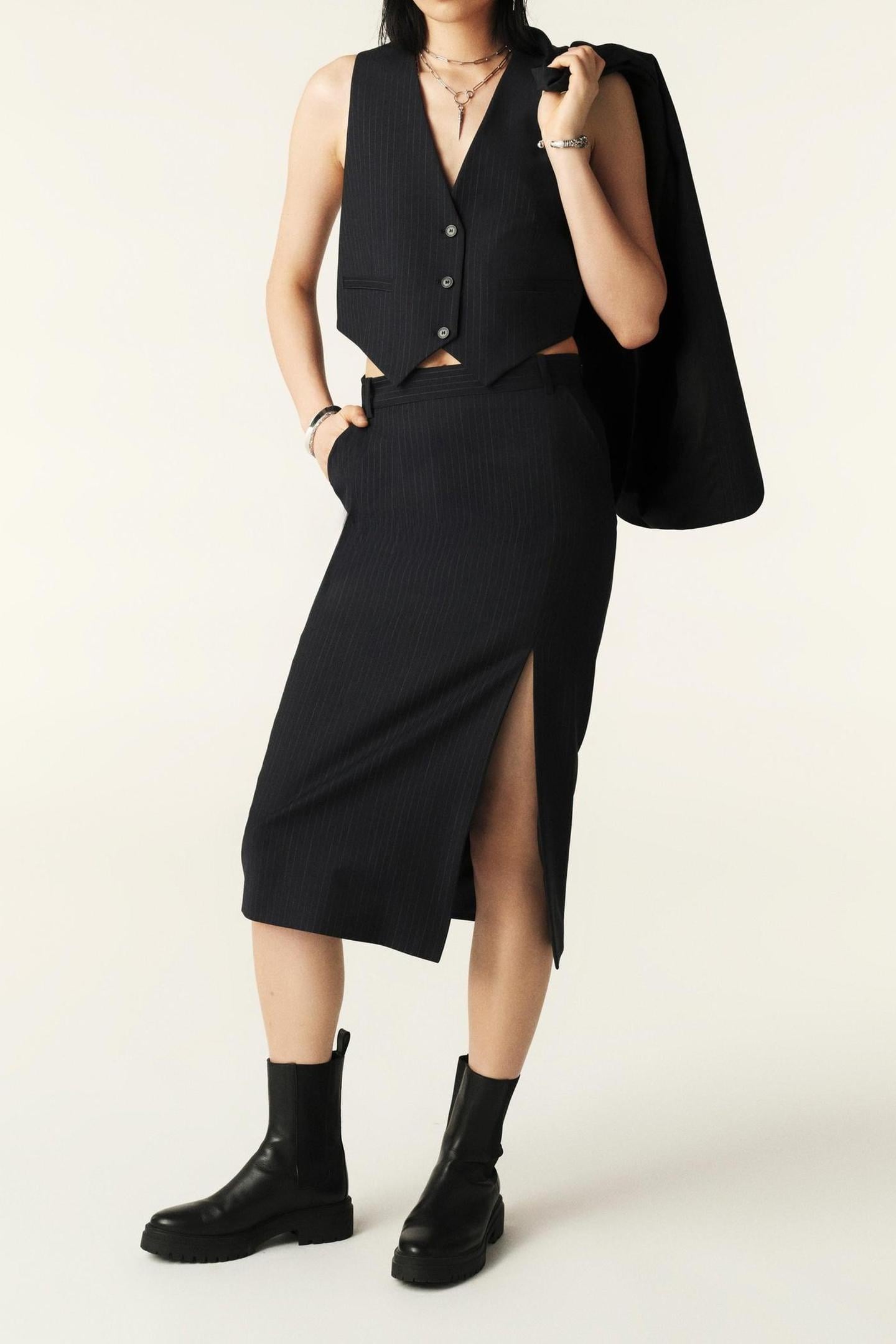 MID-LENGTH SKIRT BLUENUIT 2