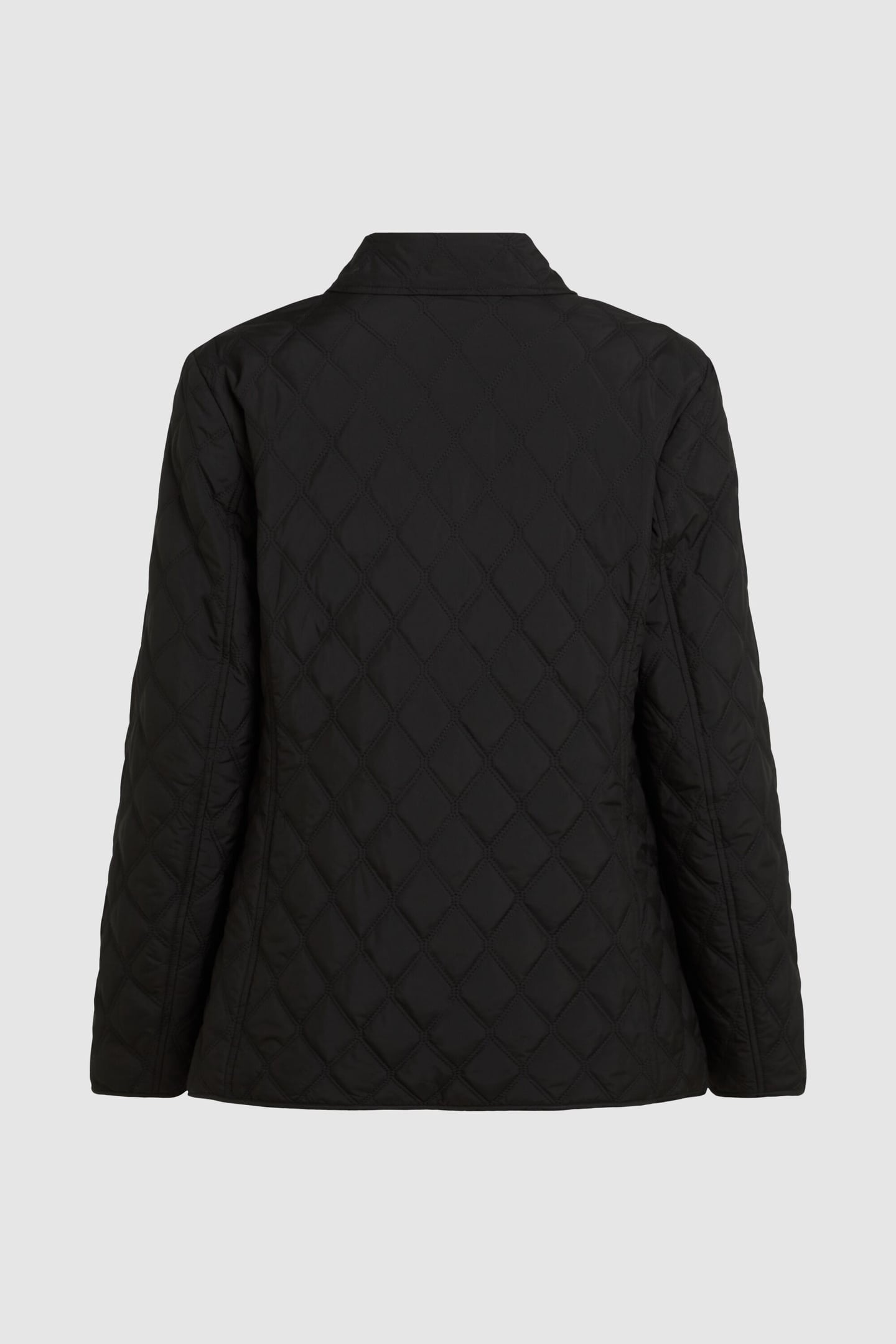 DIAMOND QUILT LIGHT JACKET BLACK 2