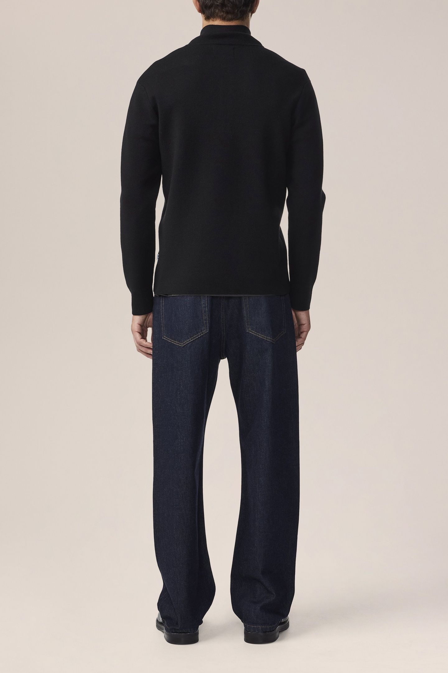 HARALD HALF ZIP 6530 BLACK 2
