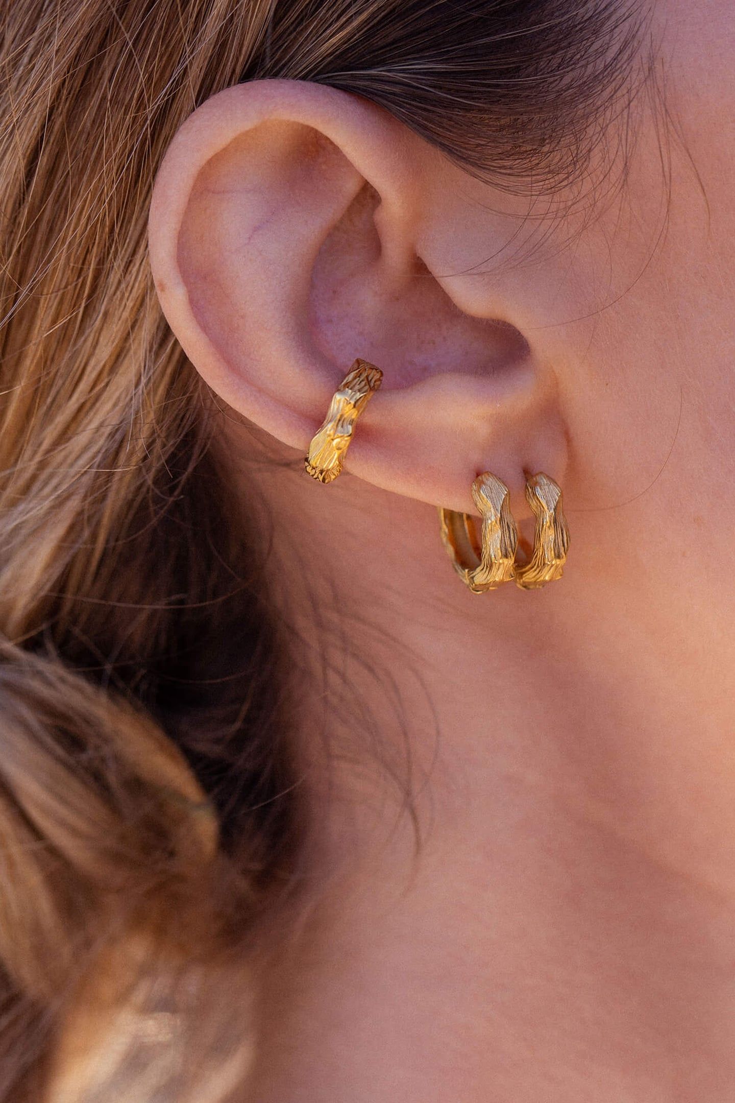 BRUSHED EARCUFF ROSEGOLD 3