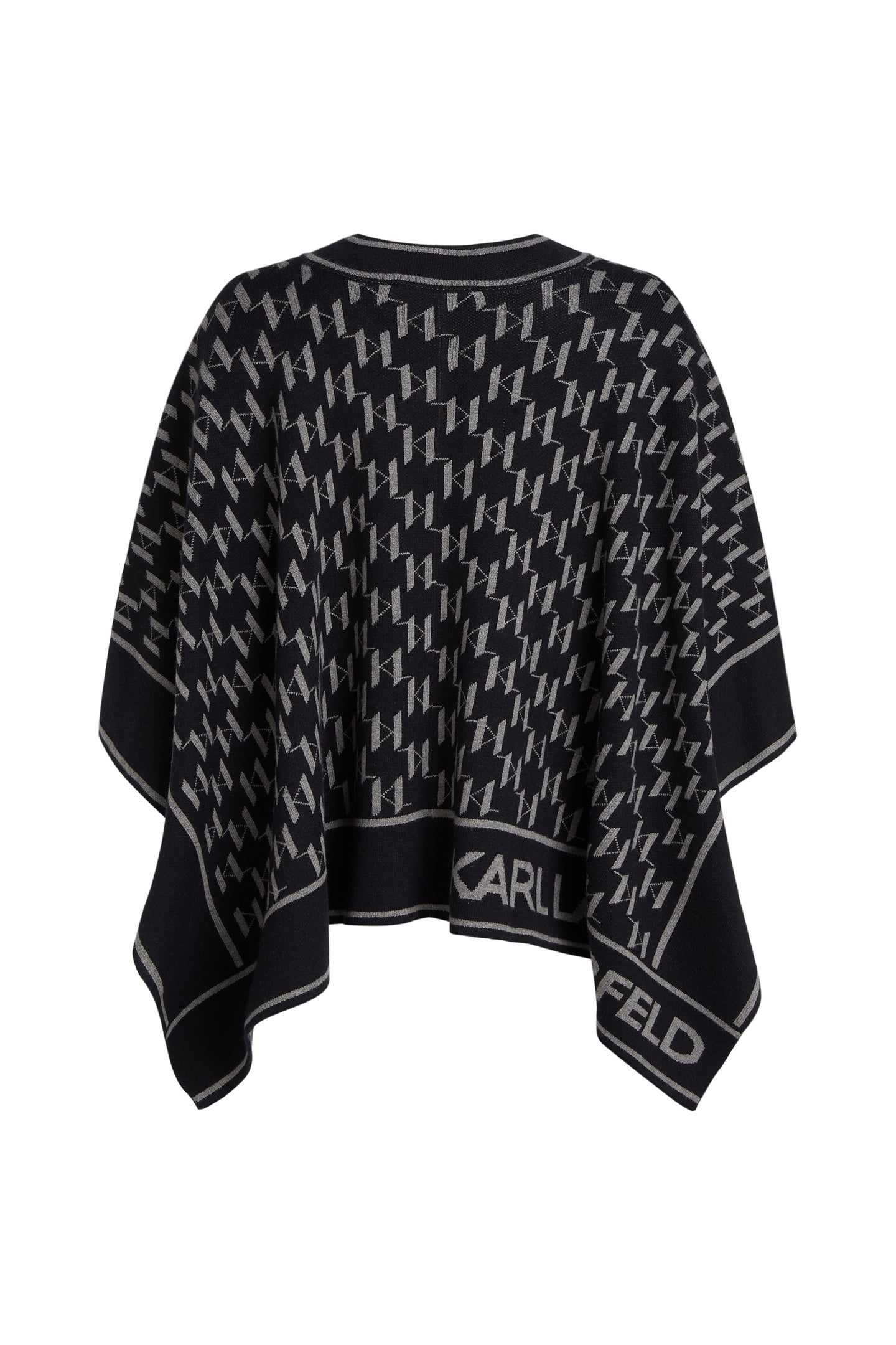 KL MONOGRAM CAPE GREY MELANGE MONOGRAM 5