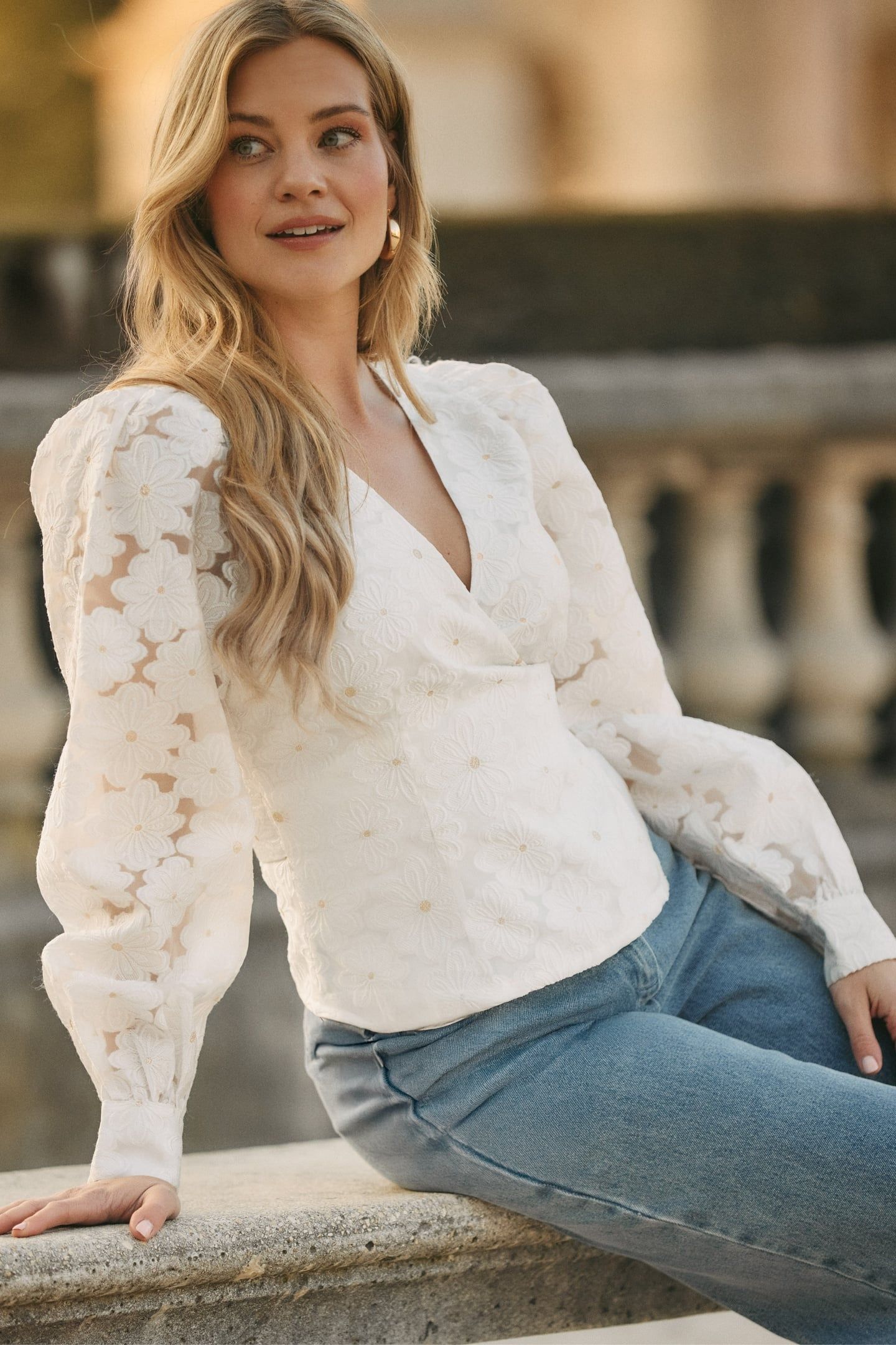 BIANCA BLOUSE OFF WHITE 5