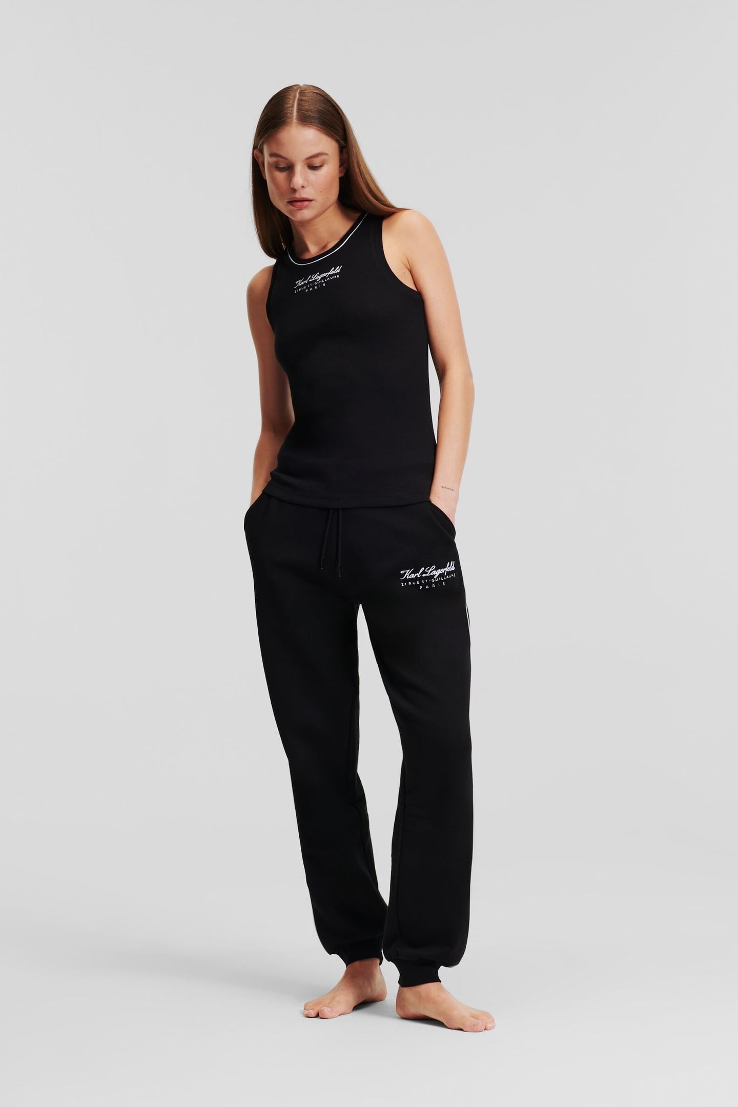 HOTEL KARL SWEATPANTS BLACK 2
