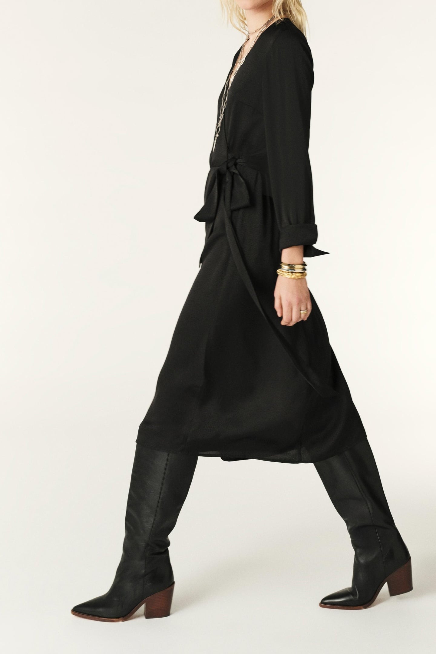 MID-LENGTH DRESS BLACK 3